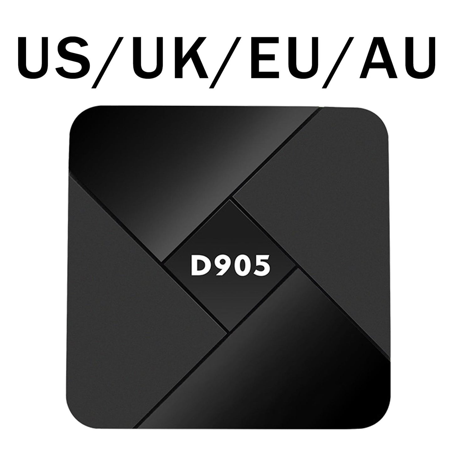 D905 Smart Set Top Box Android 10 Wifi 2.4G4K Amlogic U S: 4G+32G