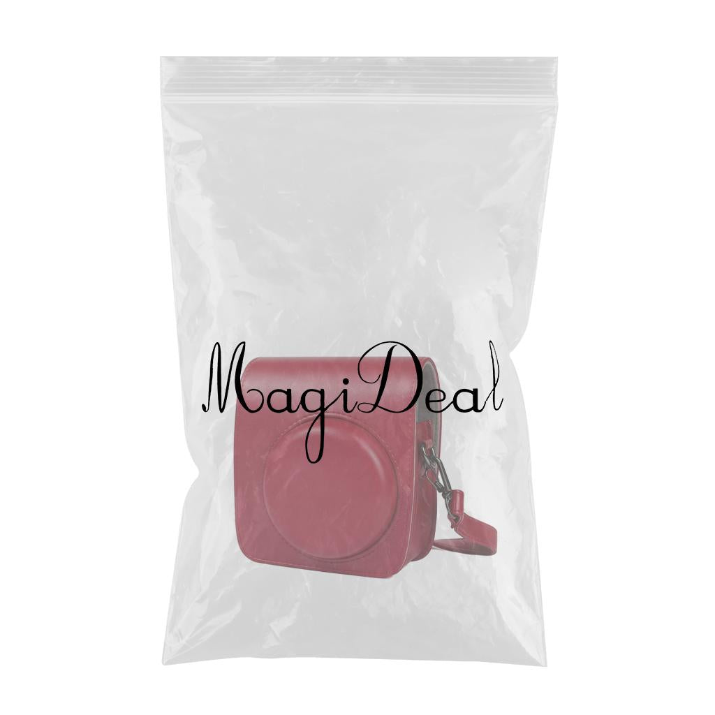 Rustic Protective Case for Instax Mini 90 Instant Film Camera Accessories Red