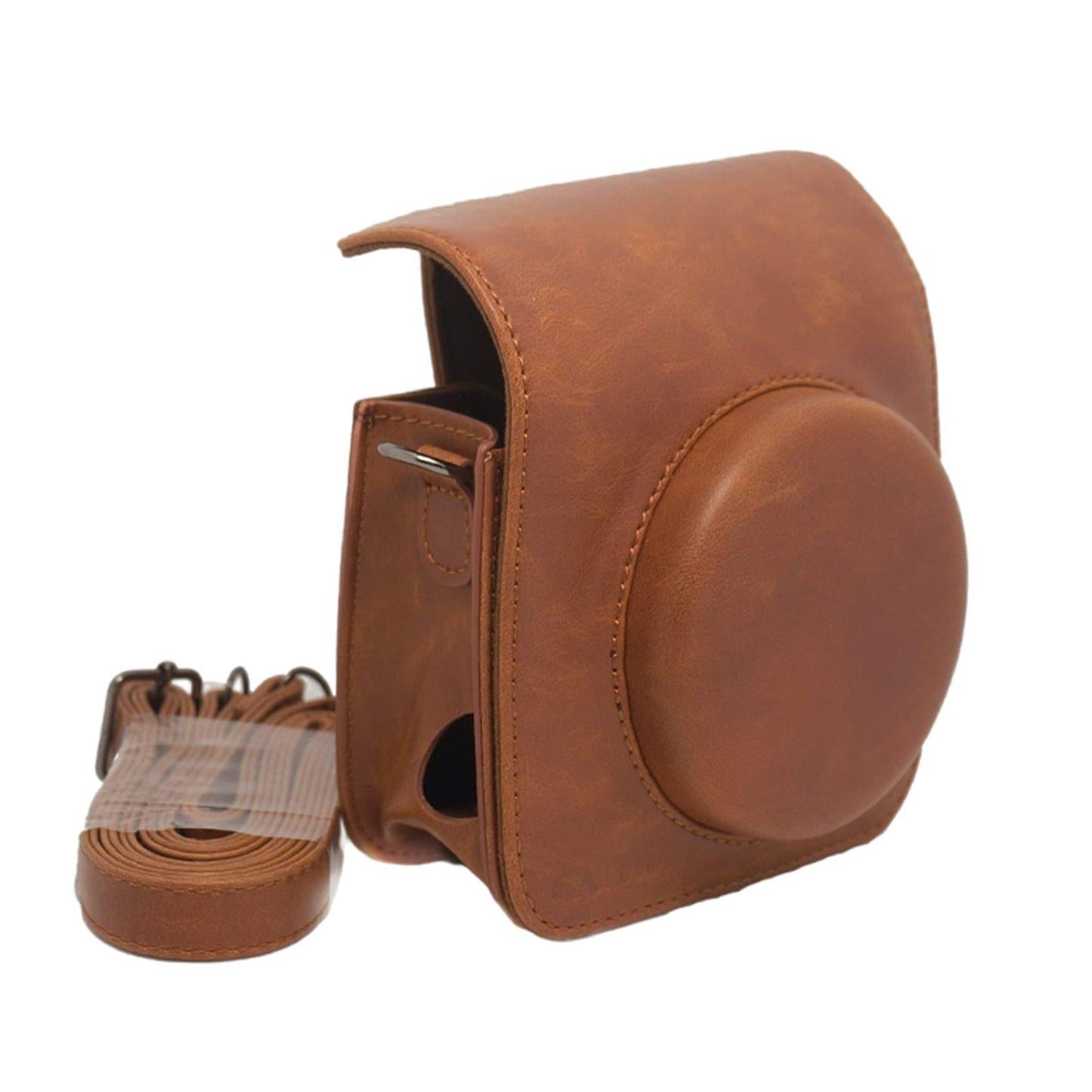 Rustic Protective Case for Instax Mini 90 Instant Film Camera Accessories Brown