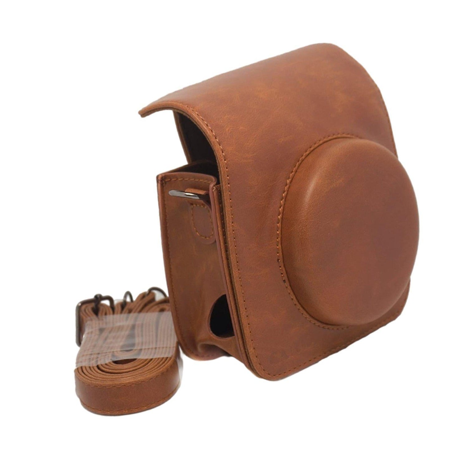Rustic Protective Case for Instax Mini 90 Instant Film Camera Accessories Brown