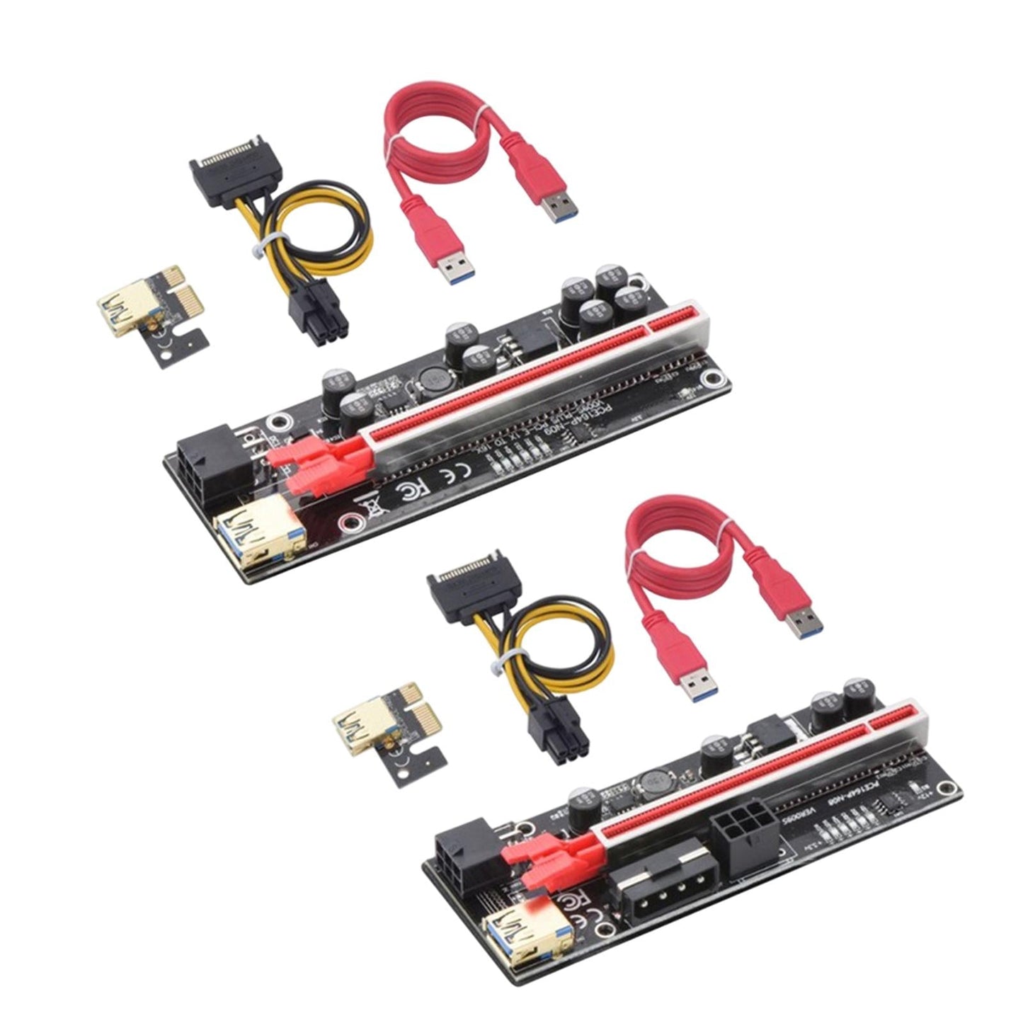 Graphics Card USB 3.0 Ver 010S Plus 1x 16x Multiplier for GPU Mining Powered Three Interface