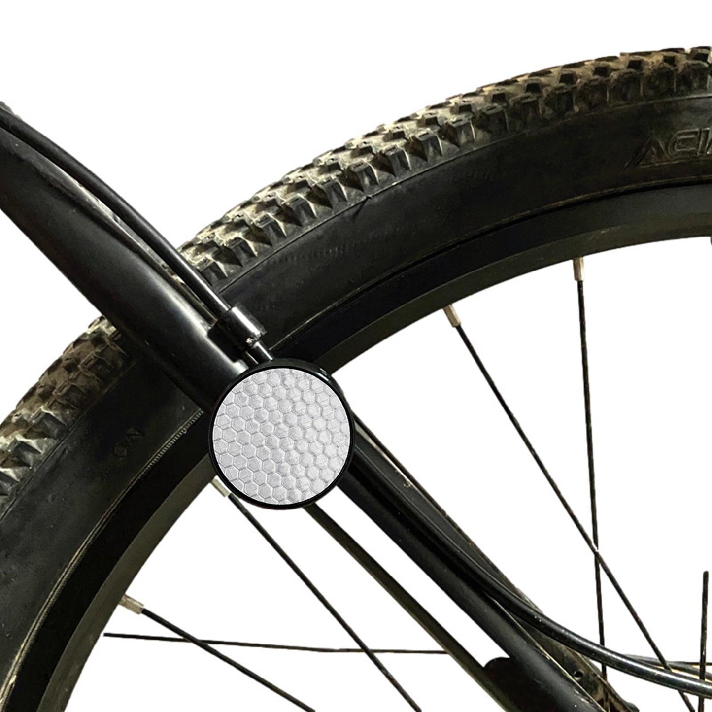 Bike Reflector 3D Printed Anti-Lost Attachment Install for Airtag Holder