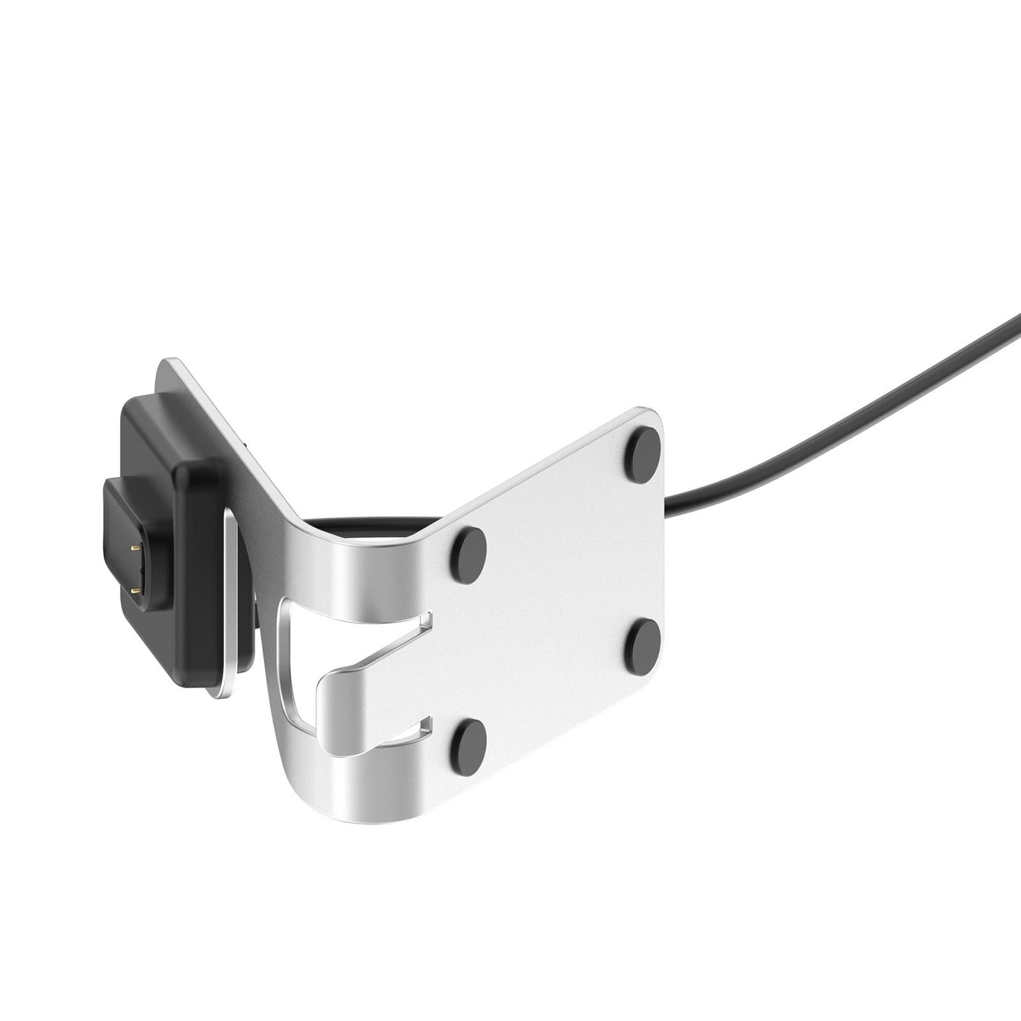 Smartwatch Charging Base for Charge 5 for Luxe with 4.9ft USB Cord Silver