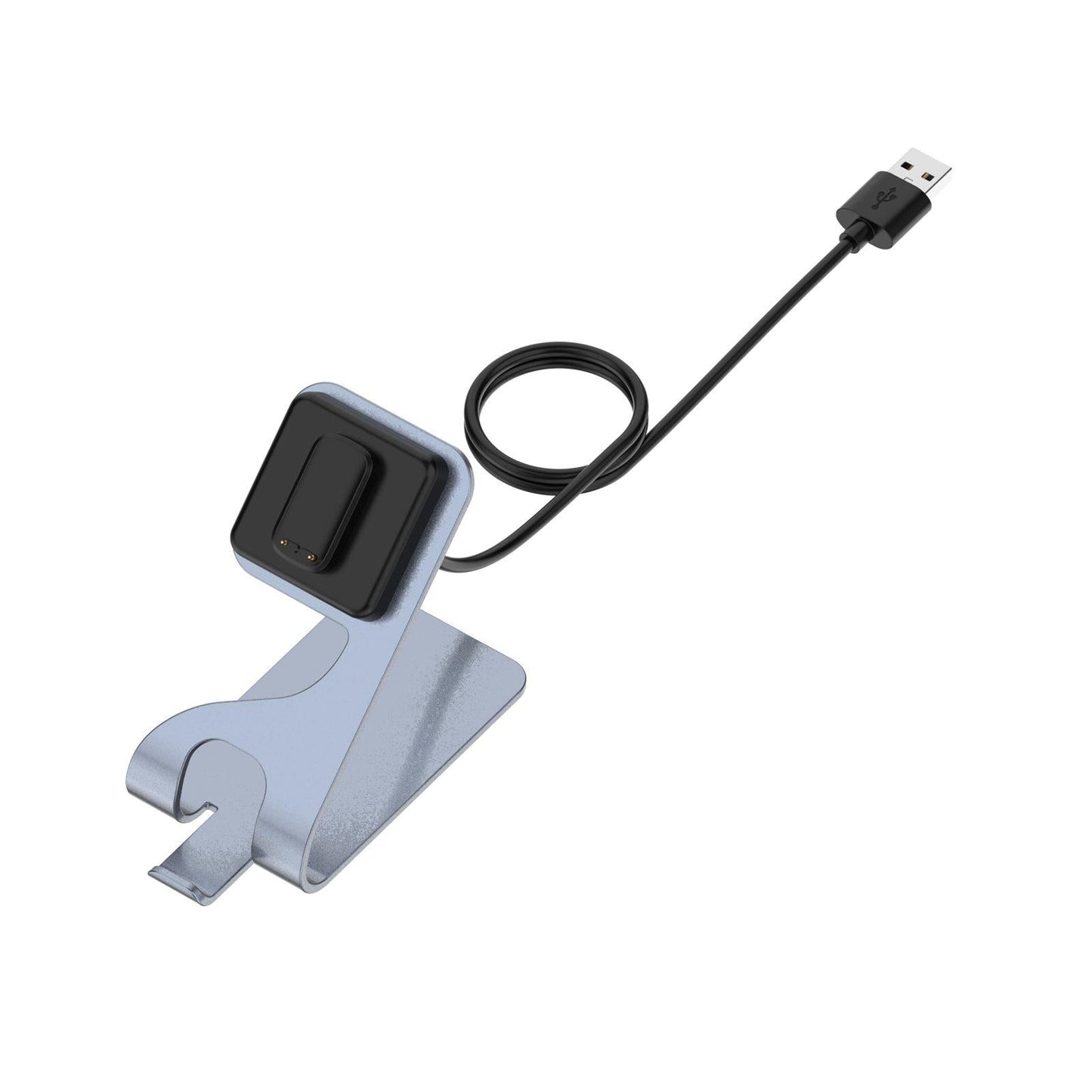 Smartwatch Charging Base for Charge 5 for Luxe with 4.9ft USB Cord Grey