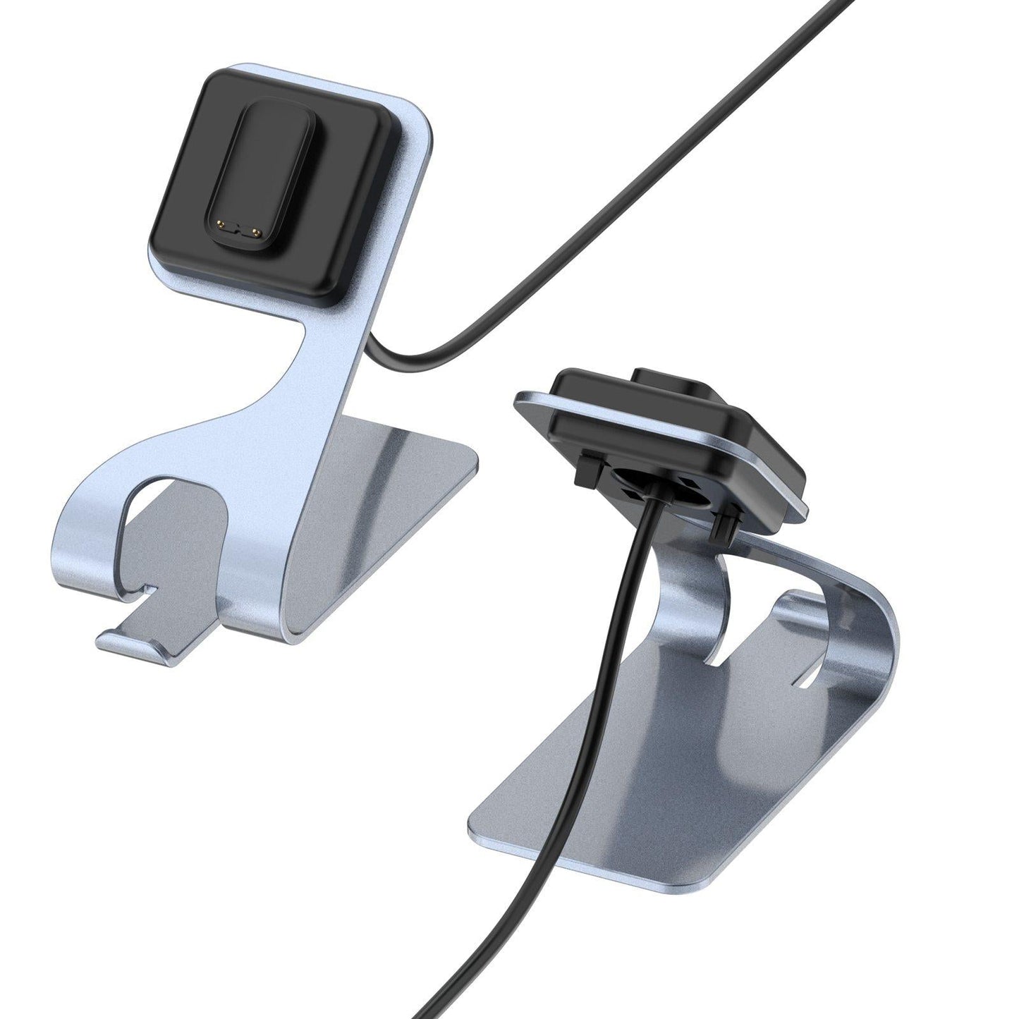 Smartwatch Charging Base for Charge 5 for Luxe with 4.9ft USB Cord Grey