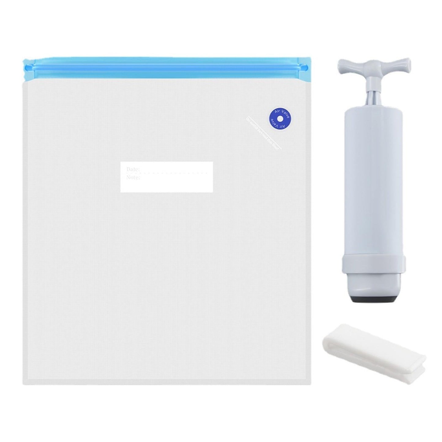 Reusable Moisture Proof with Pump Filament Storage Bags 30Pcs with pump