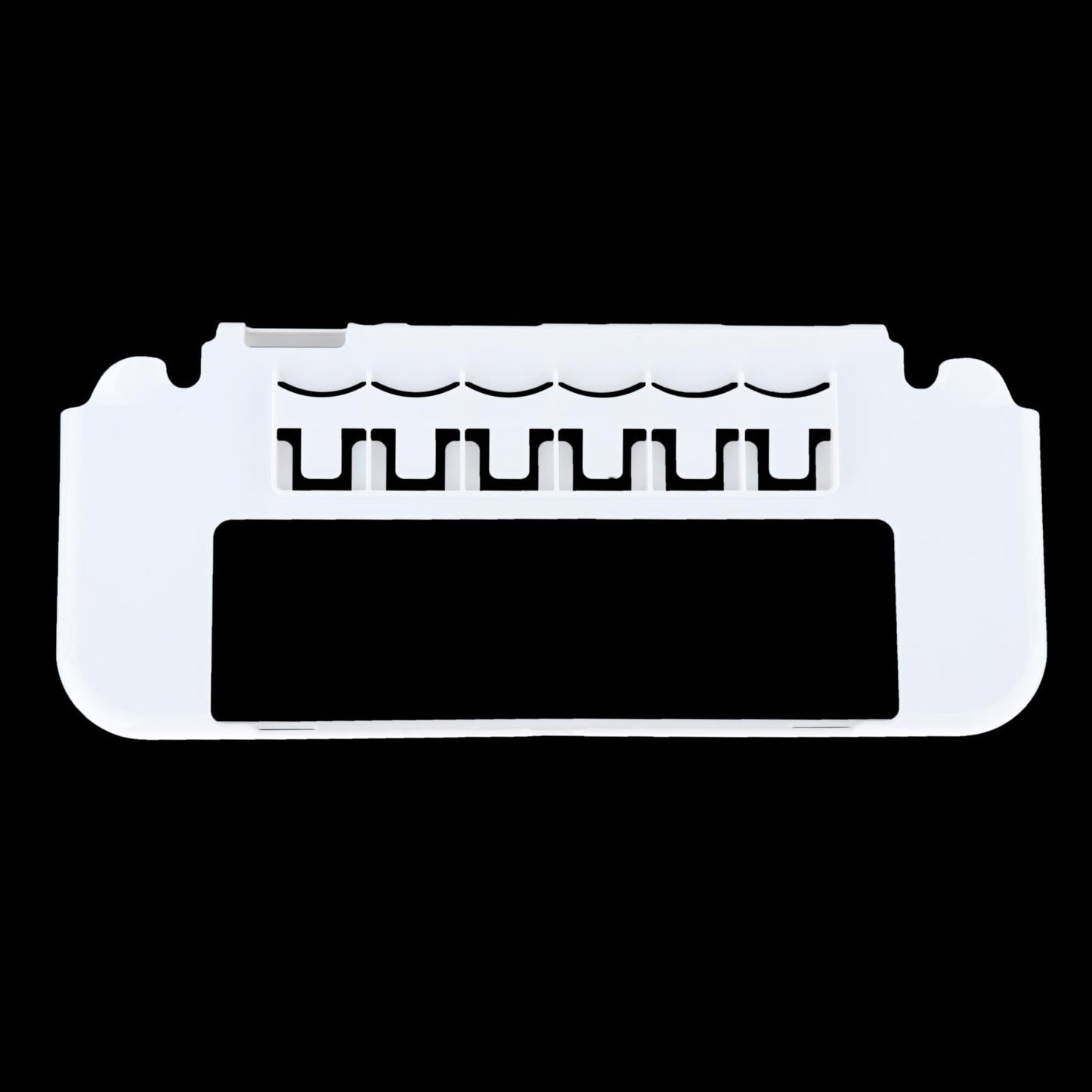 Dockable Case Protection Stand Flip Clear for NS OLED Controller White