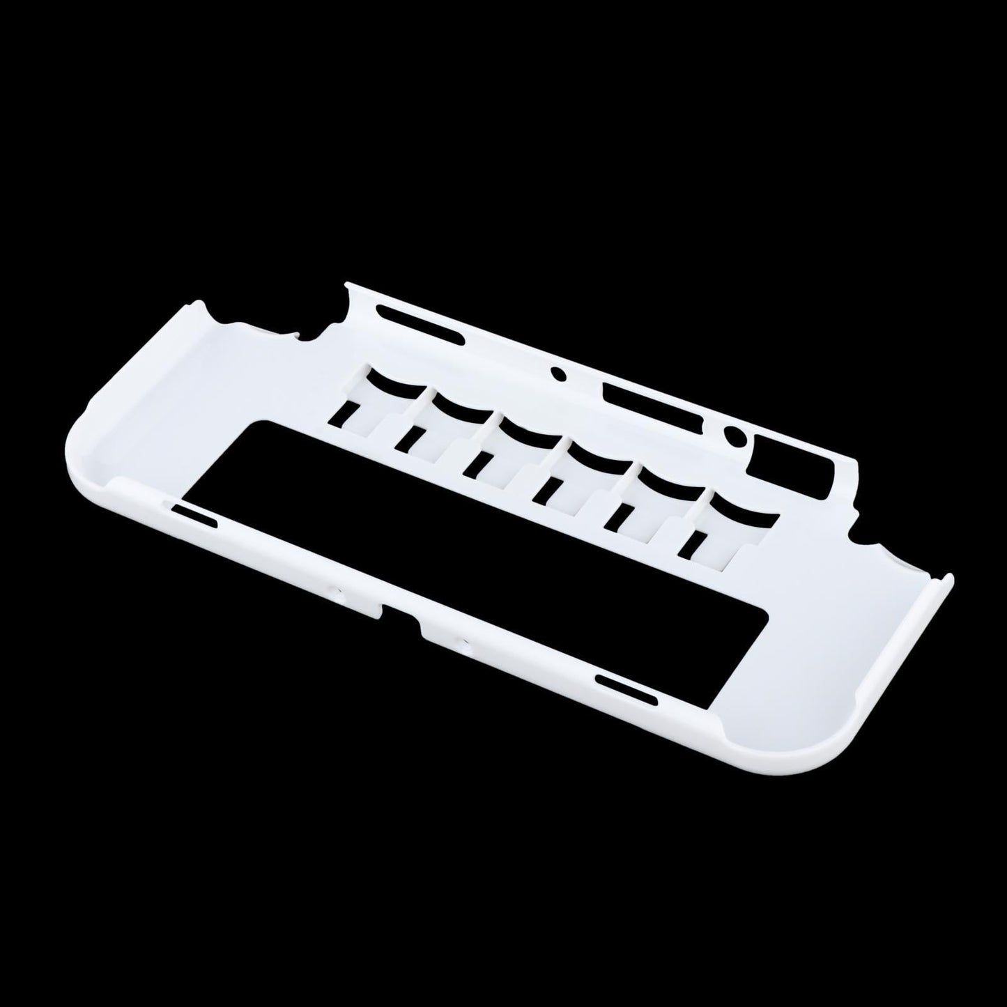 Dockable Case Protection Stand Flip Clear for NS OLED Controller White