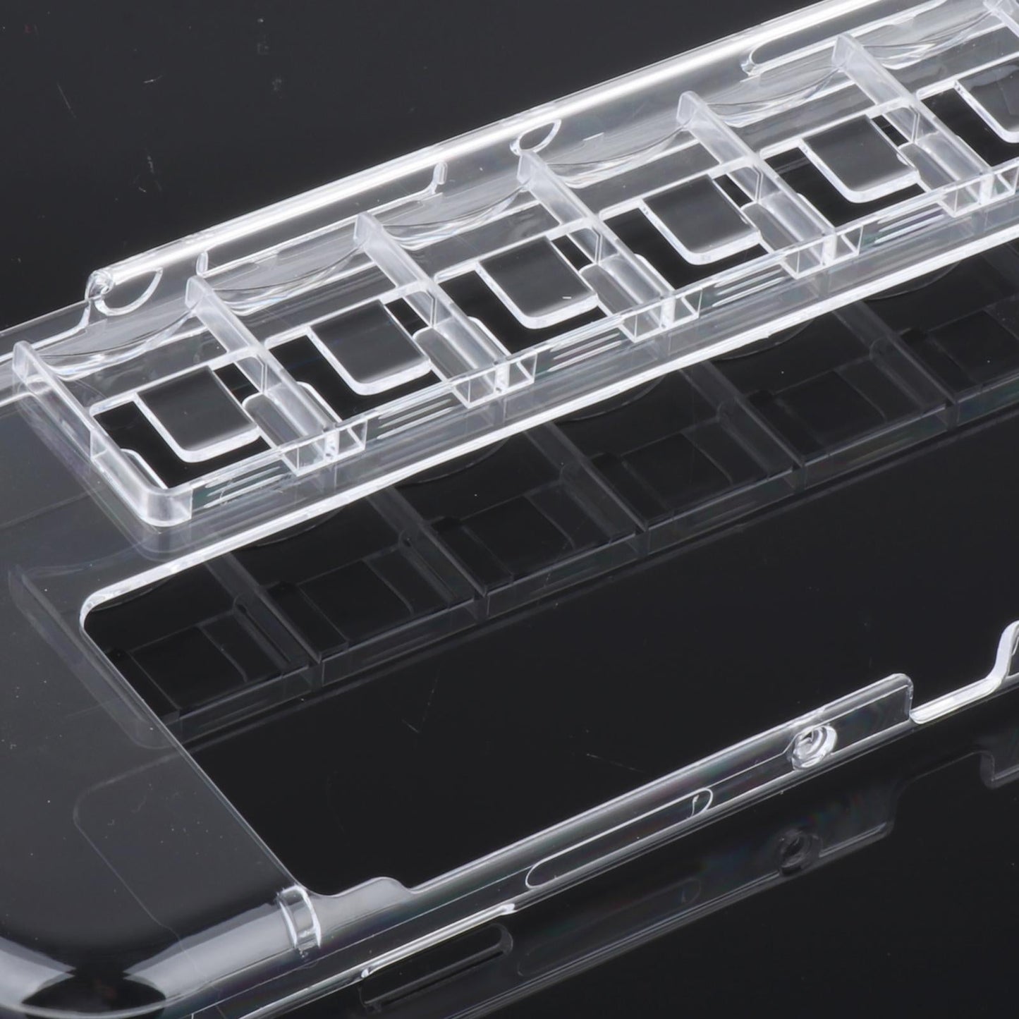 Dockable Case Protection Stand Flip Clear for NS OLED Controller Transparent