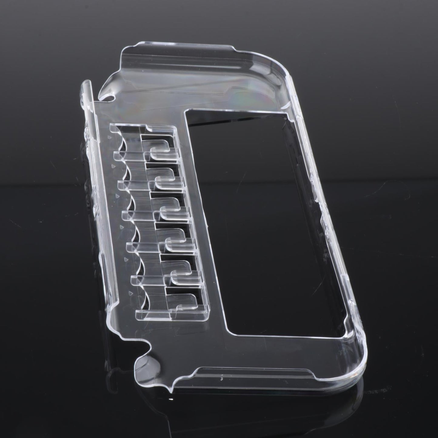 Dockable Case Protection Stand Flip Clear for NS OLED Controller Transparent