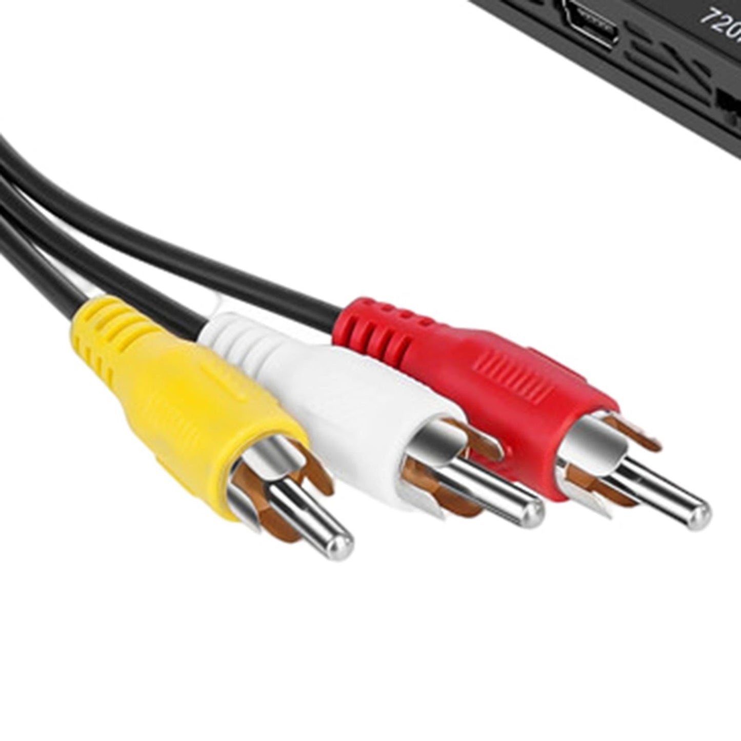 AV to HDMI Converter Adapter 1080P 60Hz Scaler Adapter for Projector DVD