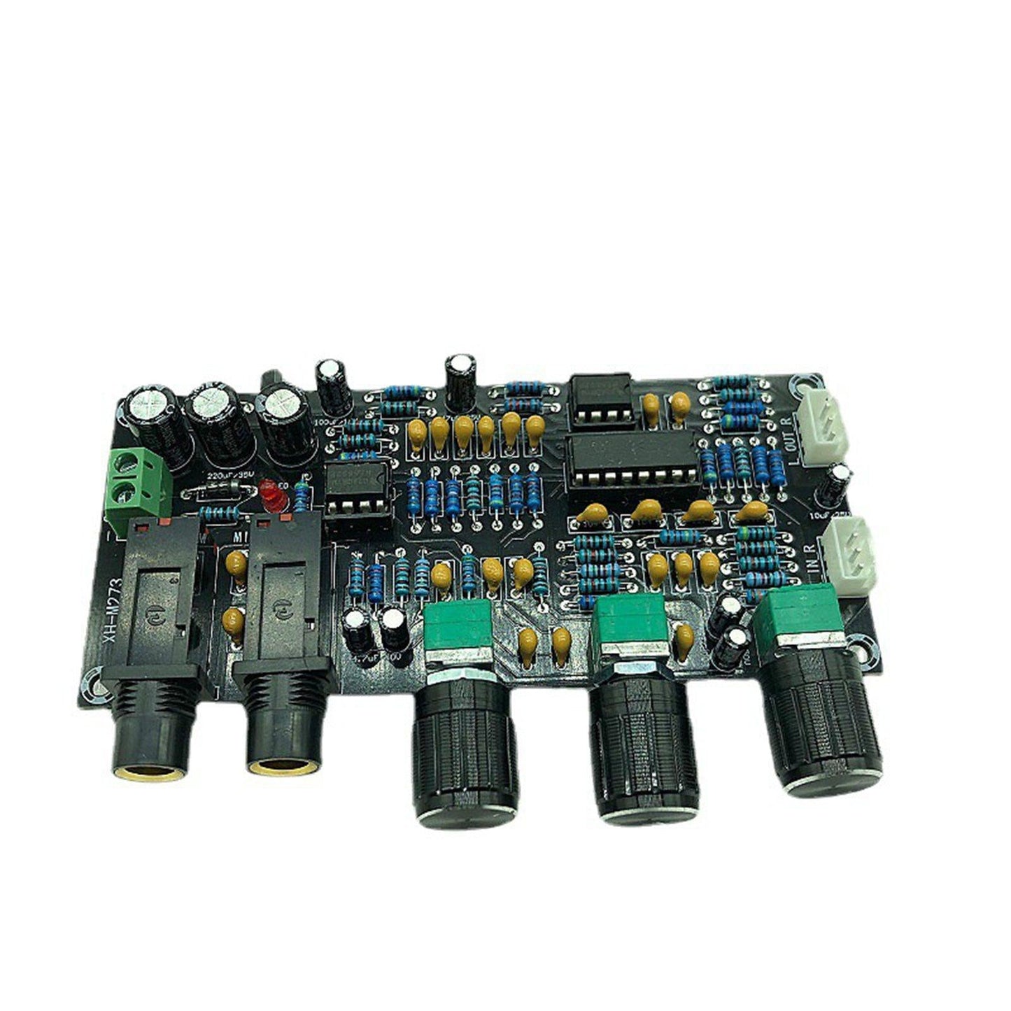 Audio Amplifier Board Dual Channel DC 12V-24V for Home Theater Speakers
