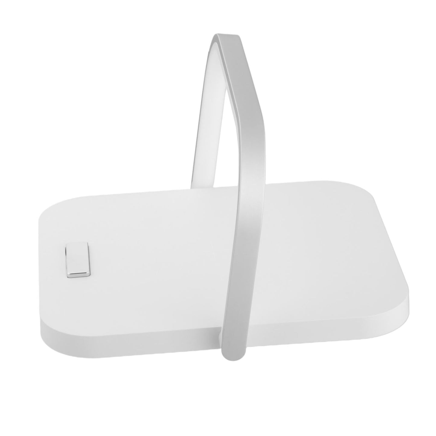 Qi Wireless Charging with Light 10W Desk Lamp Nightlight for Bedroom white