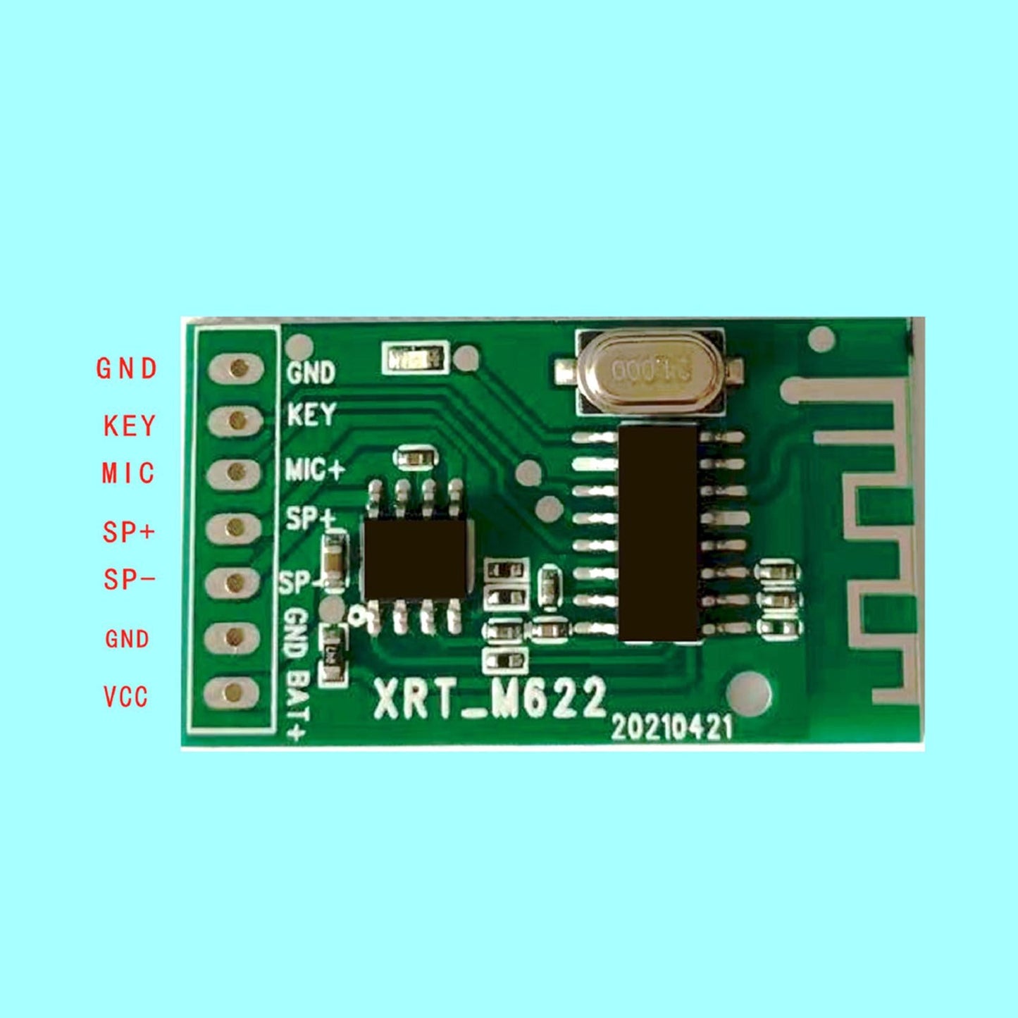 6x Audio Amplifier Board Mono for Toys Household Appliances Massage Chairs