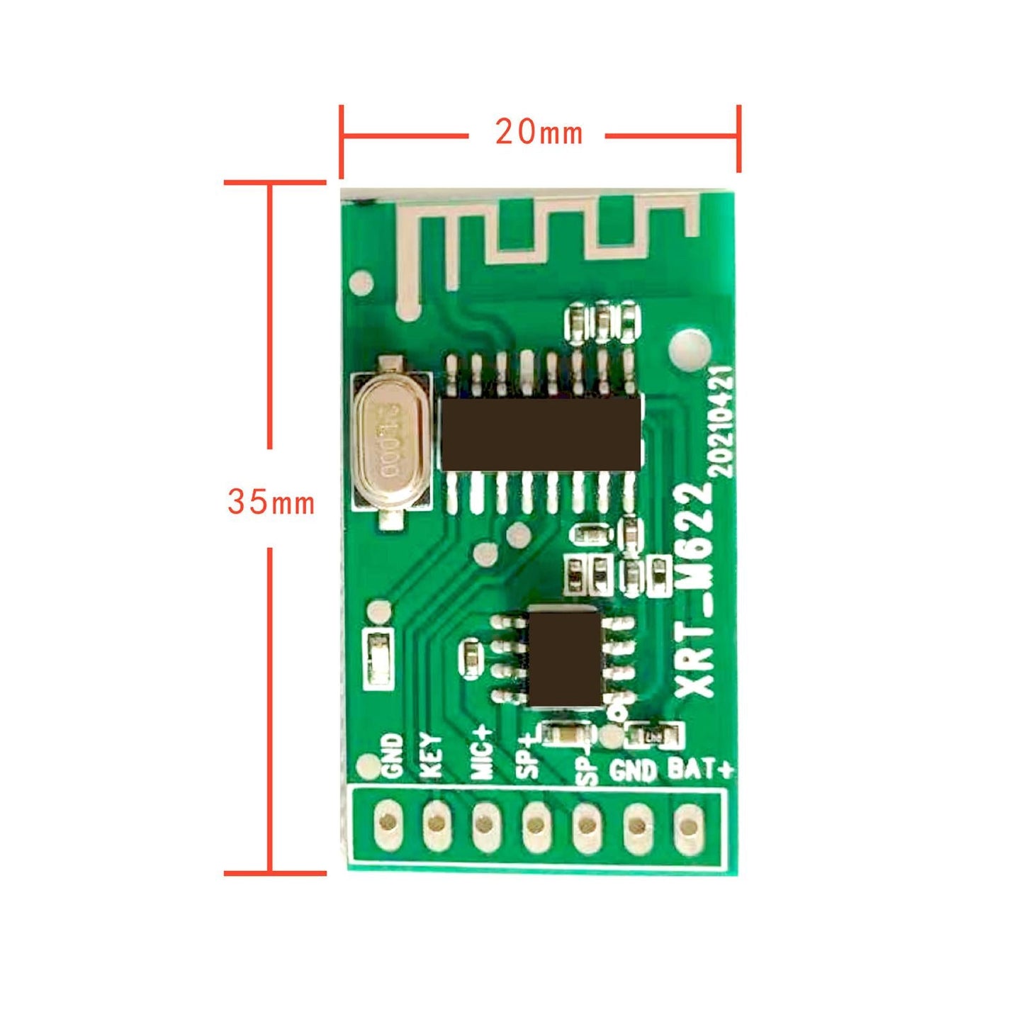 6x Audio Amplifier Board Mono for Toys Household Appliances Massage Chairs