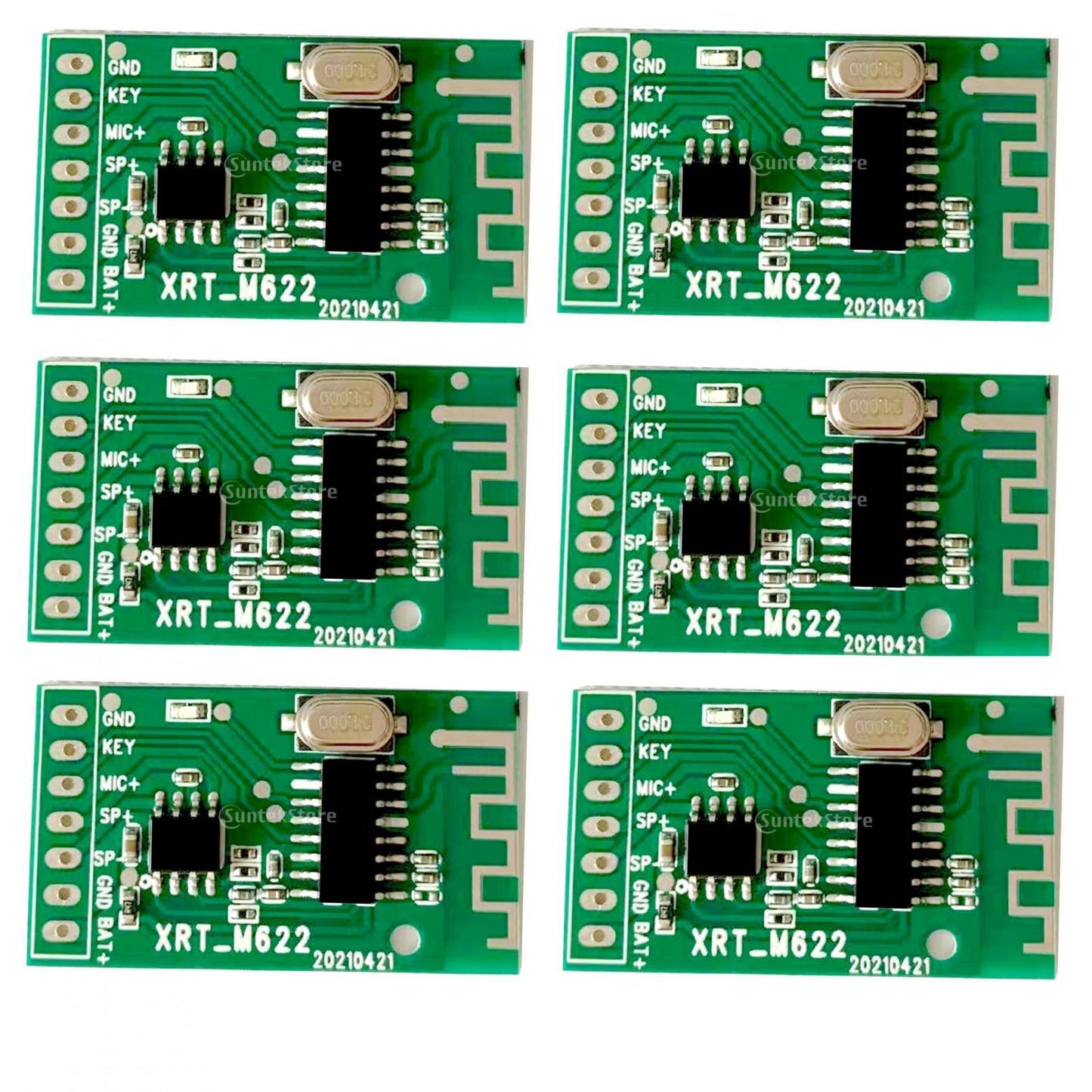 6x Audio Amplifier Board Mono for Toys Household Appliances Massage Chairs