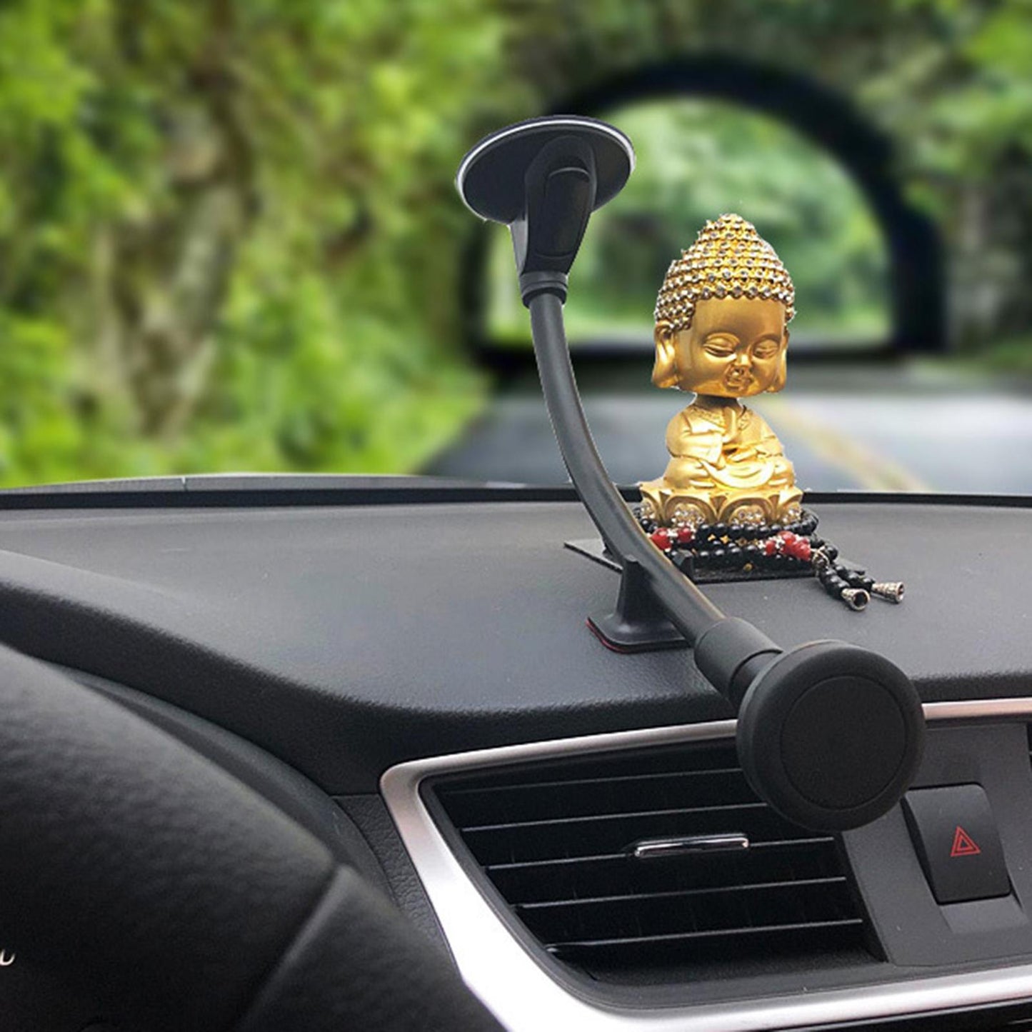 Universal Magnetic Phone Holder Magnet Adsorption Air Outlet GPS for Truck Round tray