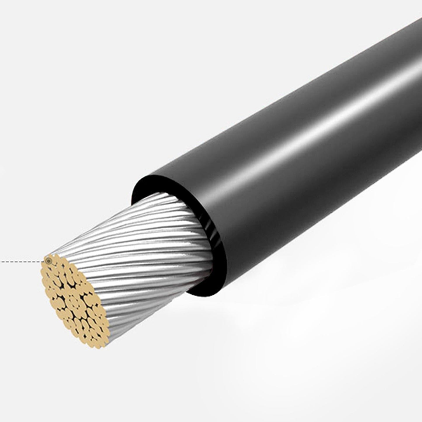 Drive 20cm+4x10cm 1 Male to 5 Female 18AWG Wire for Computers Hard Disk