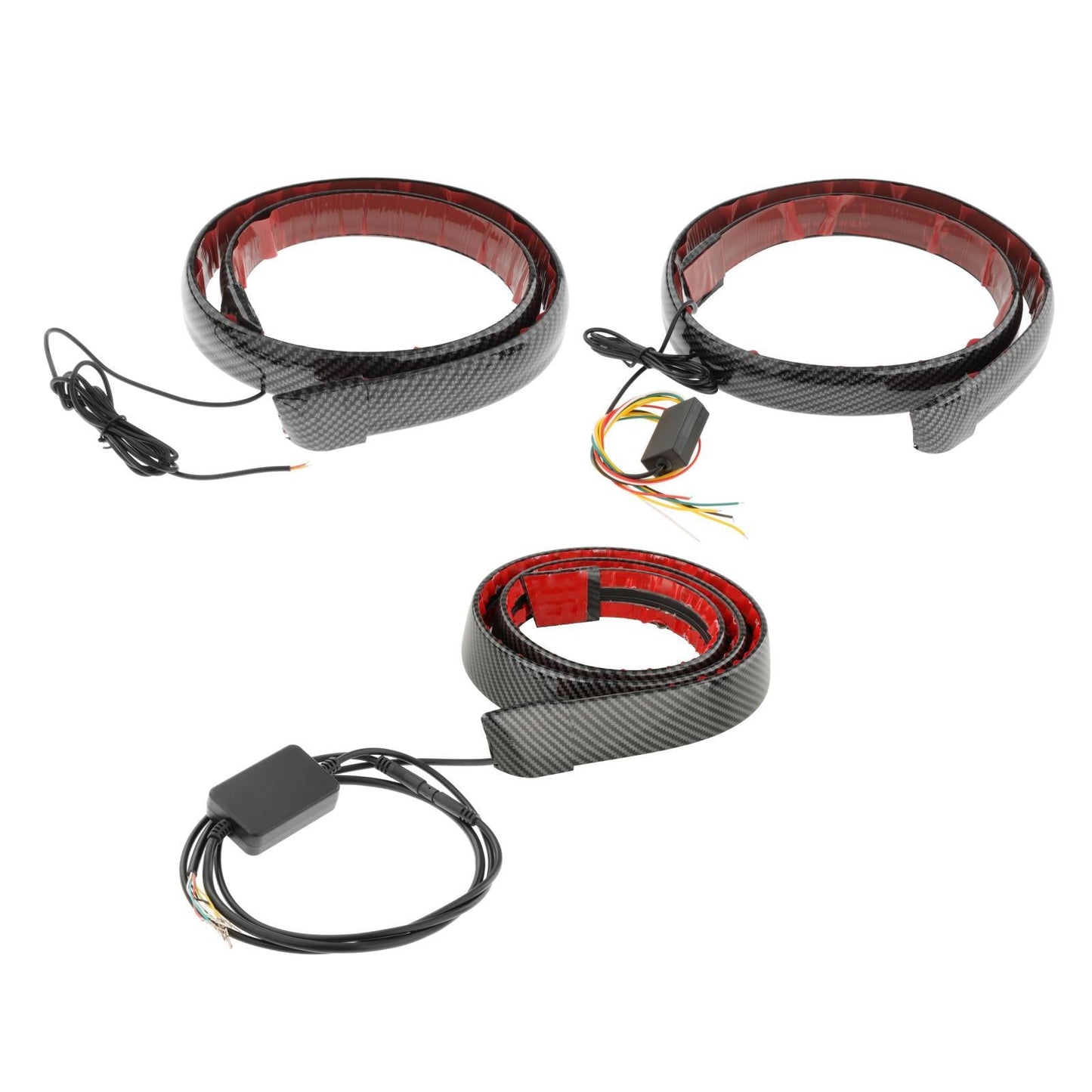 LED Rear Spoiler Light Strip 12V for Most Cars Trucks Red 2 Functions