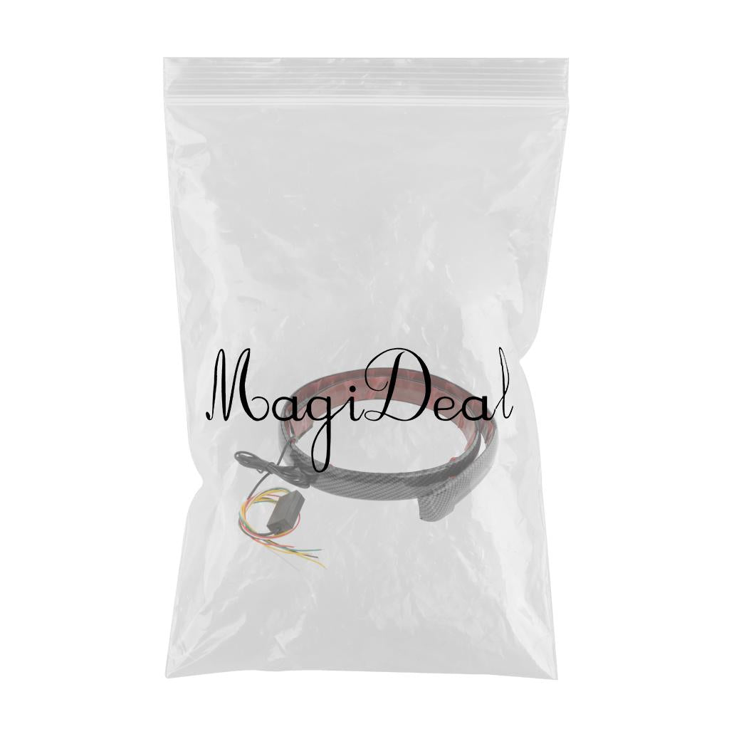 LED Rear Spoiler Light Strip 12V for Most Cars Trucks Red 3 Functions