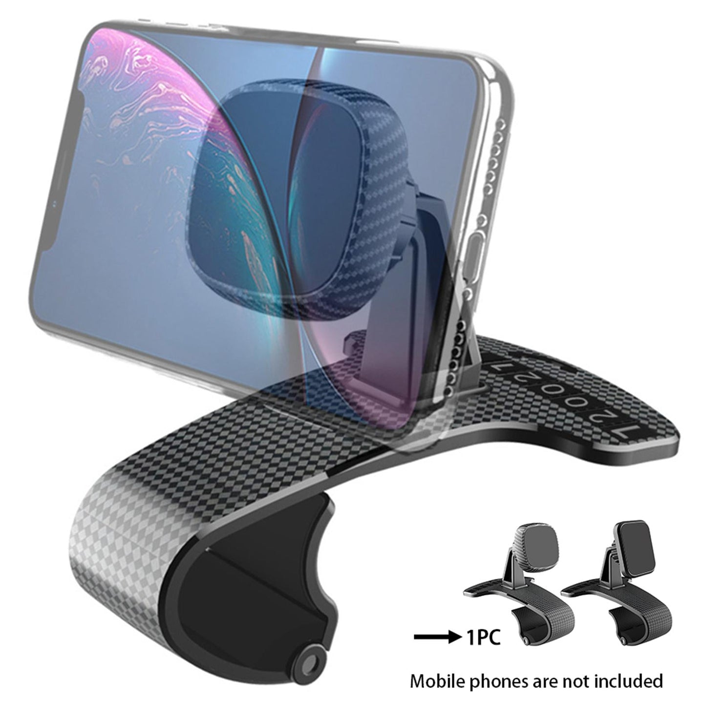 in Car Magnetic Phone Holder Clamp Bracket Clip On Dashboard Universal A