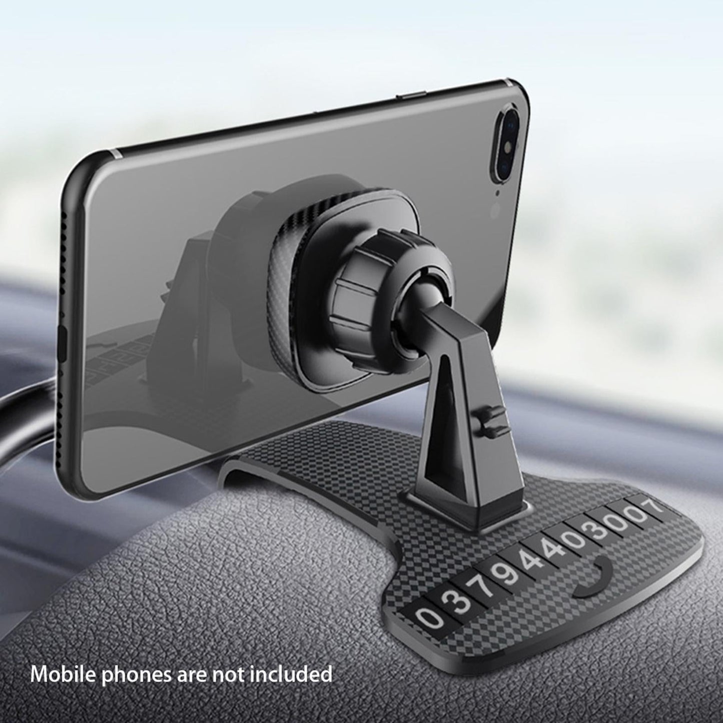 in Car Magnetic Phone Holder Clamp Bracket Clip On Dashboard Universal B