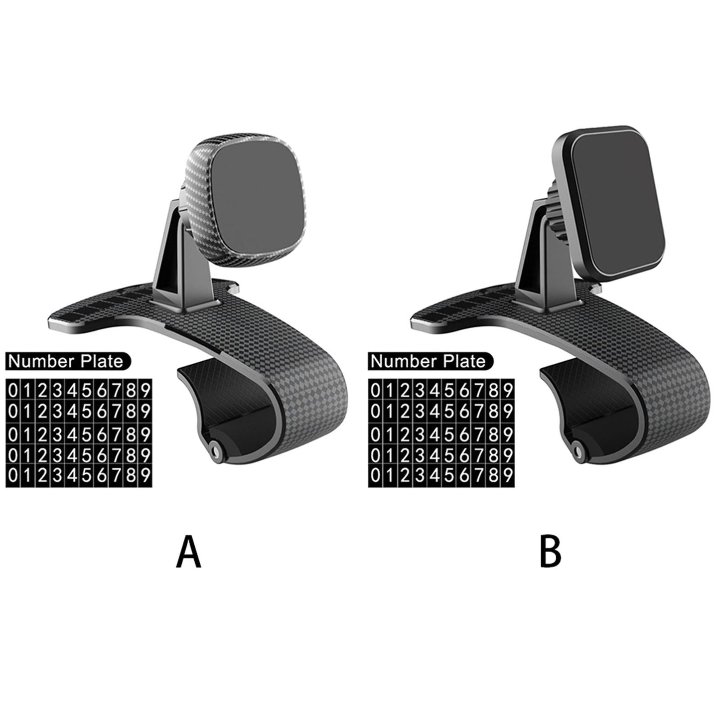 in Car Magnetic Phone Holder Clamp Bracket Clip On Dashboard Universal B