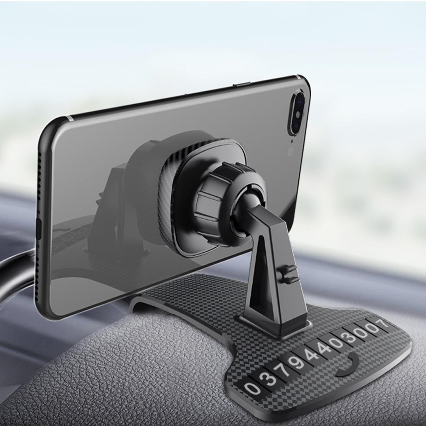 in Car Magnetic Phone Holder Clamp Bracket Clip On Dashboard Universal B