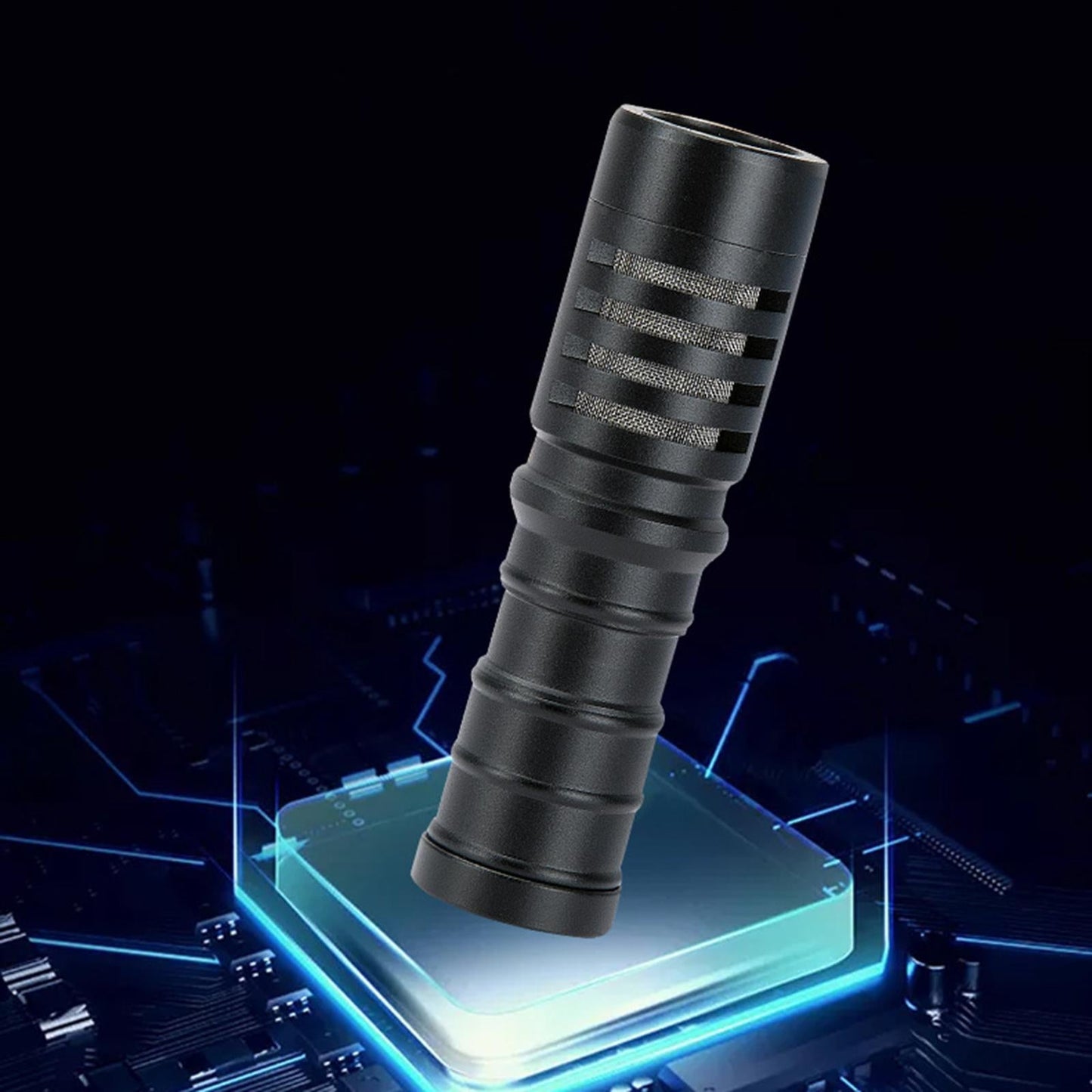 Condenser USB Microphone w/Stand for PC Laptop Gaming Studio Recording 3.5mm