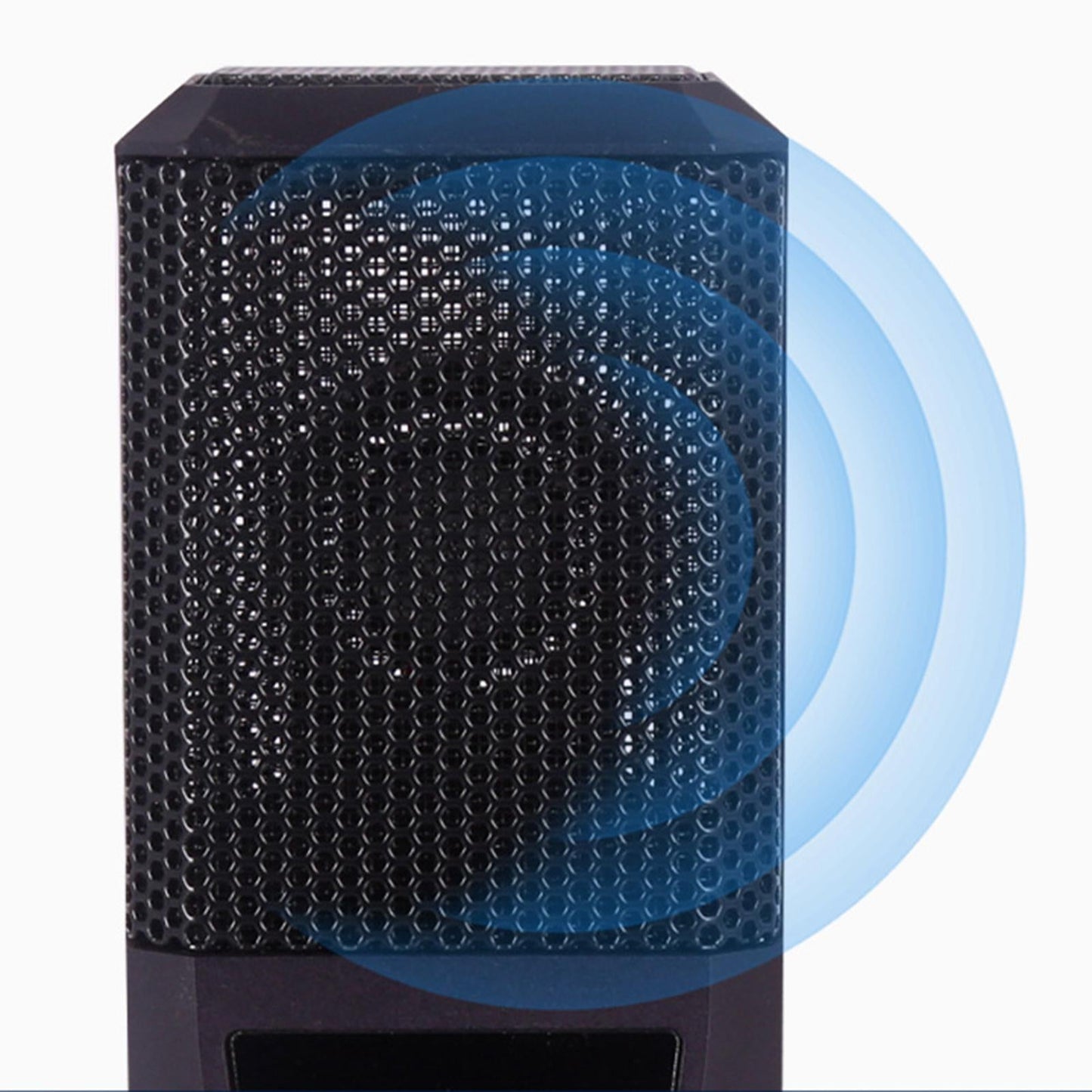 Condenser USB Microphone w/Stand for PC Laptop Gaming Studio Recording 3.5mm