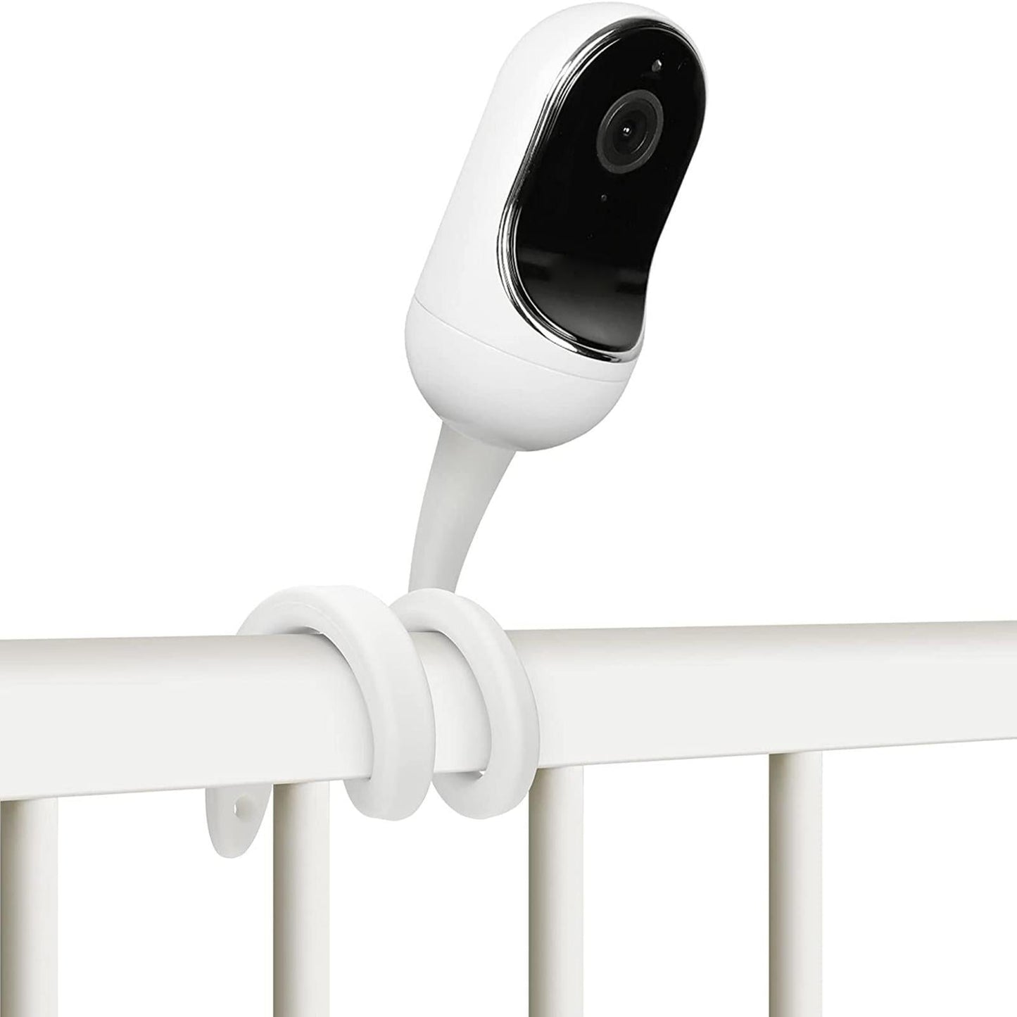Flexible Twist Mount Holder for Owlet Baby Monitor Black