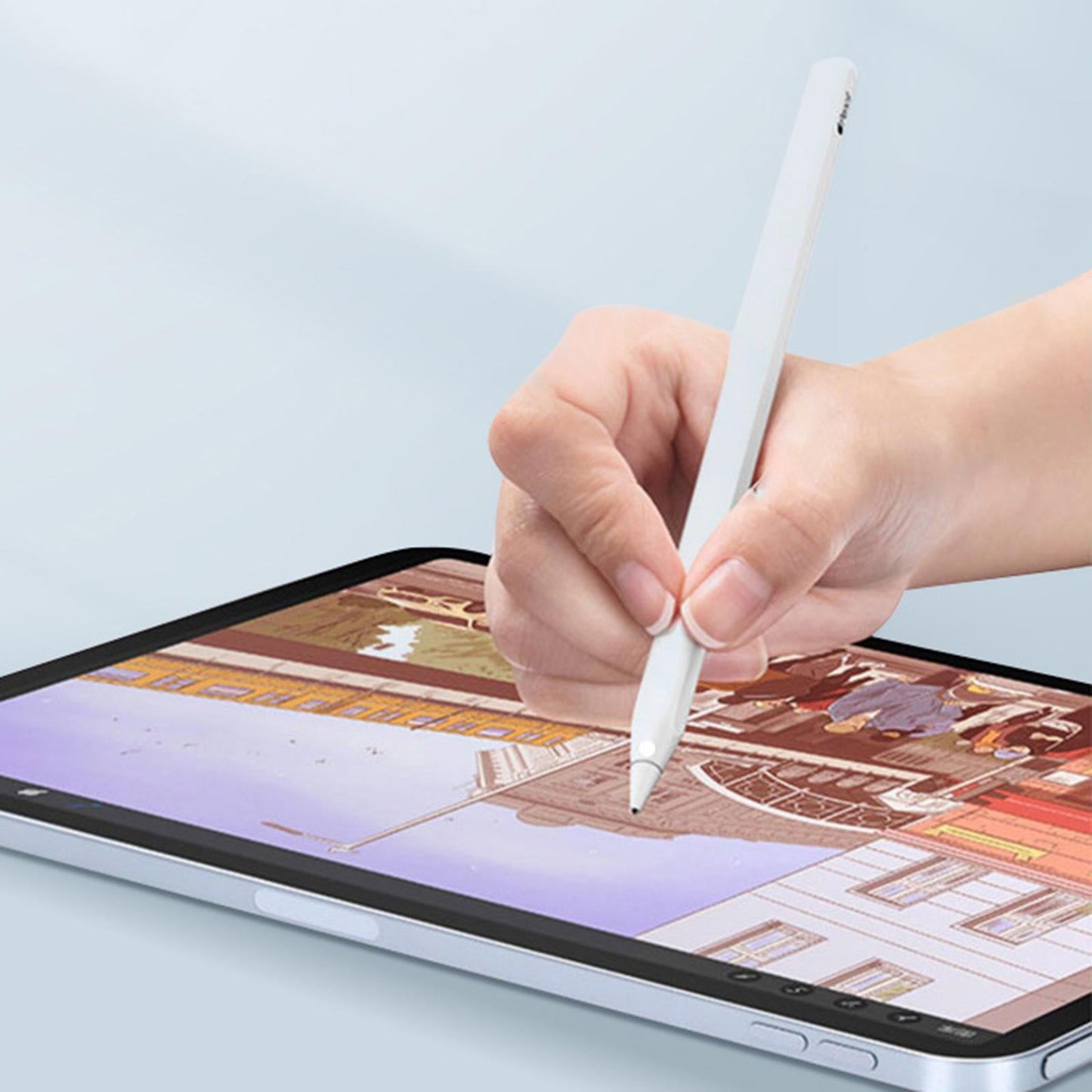 Pencil Nibs Capacitive Screen Spare Nib Tip Damping for Apple Engineer Round