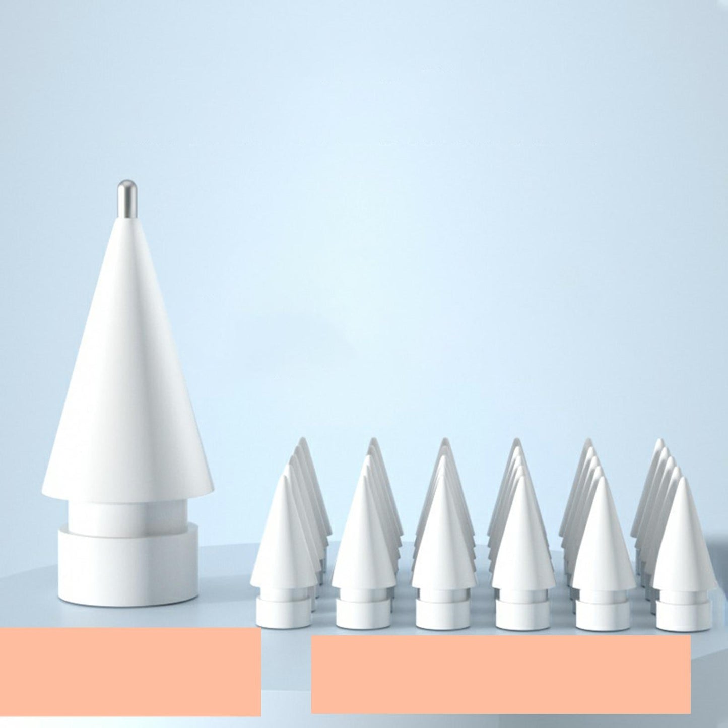 Pencil Nibs Capacitive Screen Spare Nib Tip Damping for Apple Engineer Round