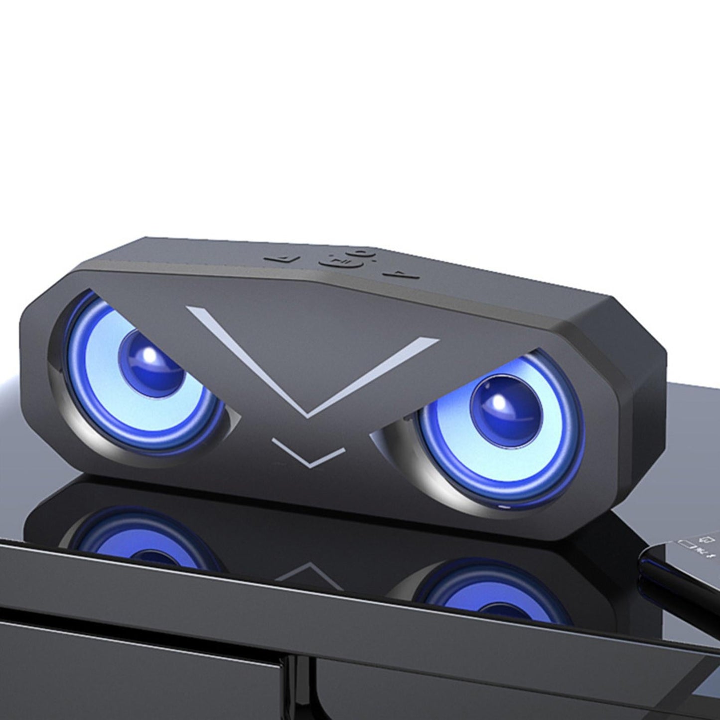 Bluetooth Wireless Speaker 360 HD Surround Sound V5.0 for Windows Black