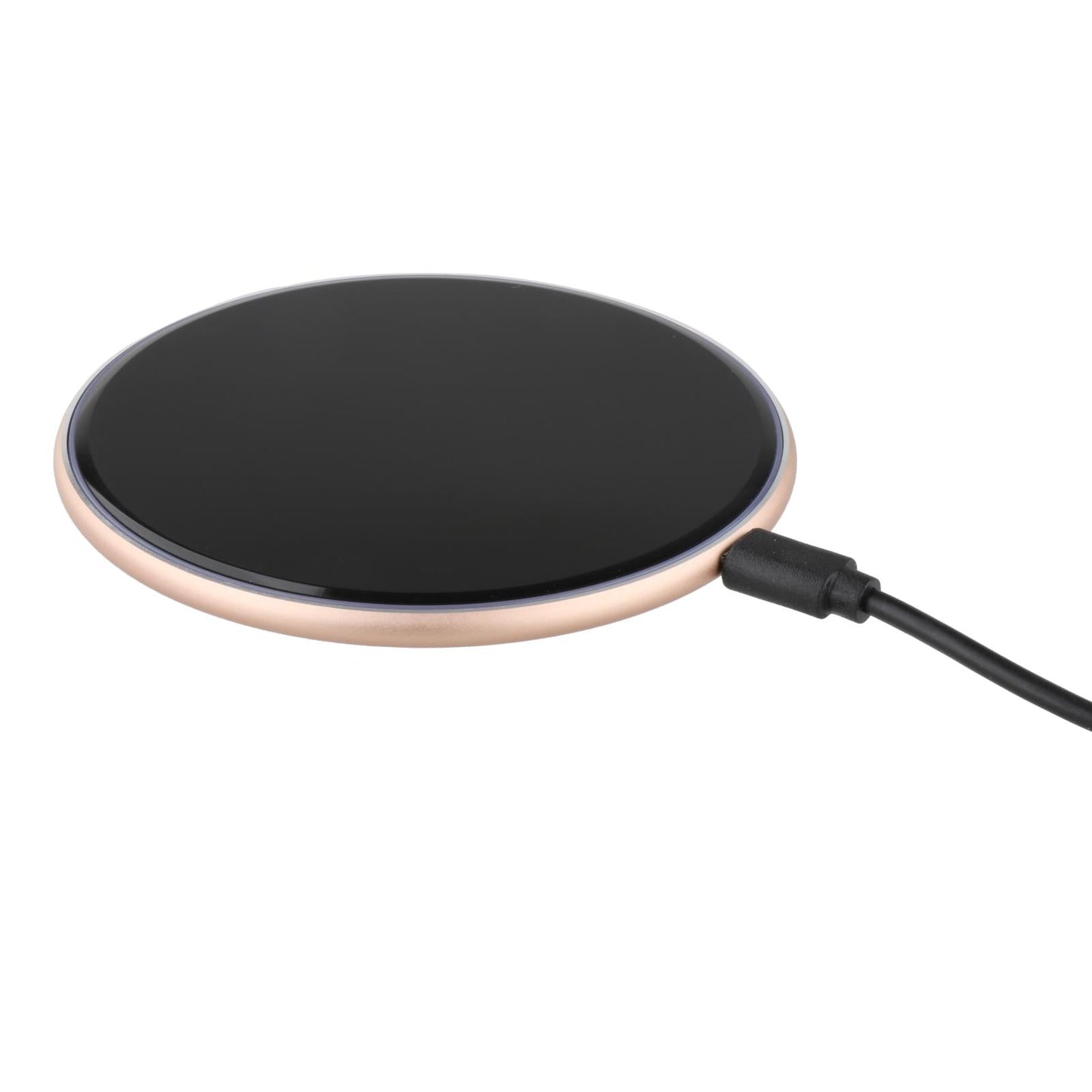Qi Mirror Wireless Charger 10W Charging Base Quickly Charge for Smartphone Golden
