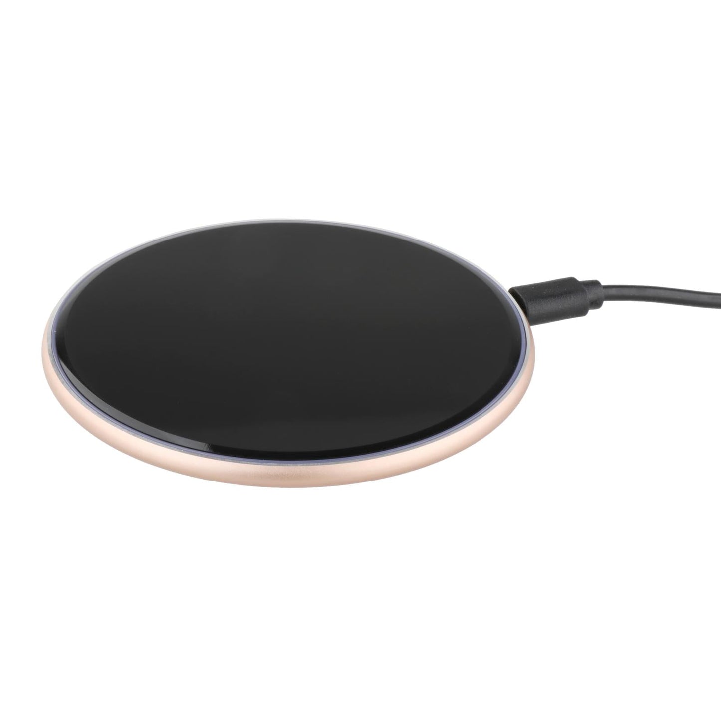 Qi Mirror Wireless Charger 10W Charging Base Quickly Charge for Smartphone Golden