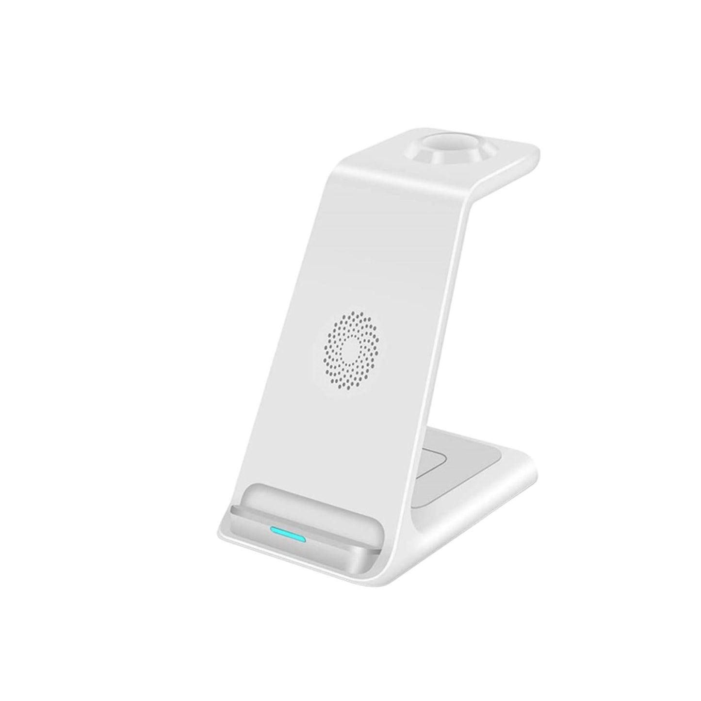 3 in 1 Wireless Charger Stand Gifts Office for iPhone 13 12 11 XR x 8 White