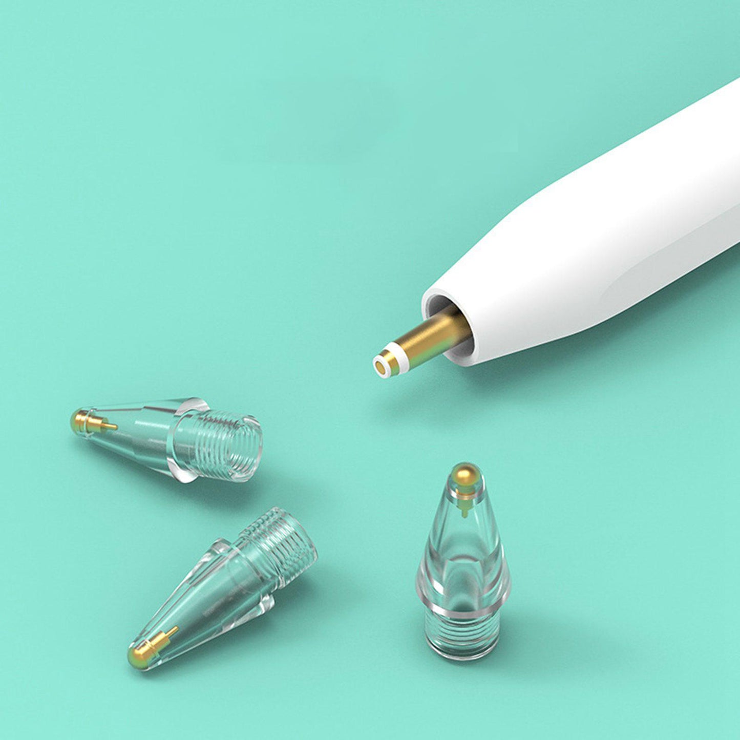 5Pcs Spare Stylus Nibs Replacement Tips for Apple 1/2nd Generation Pencil