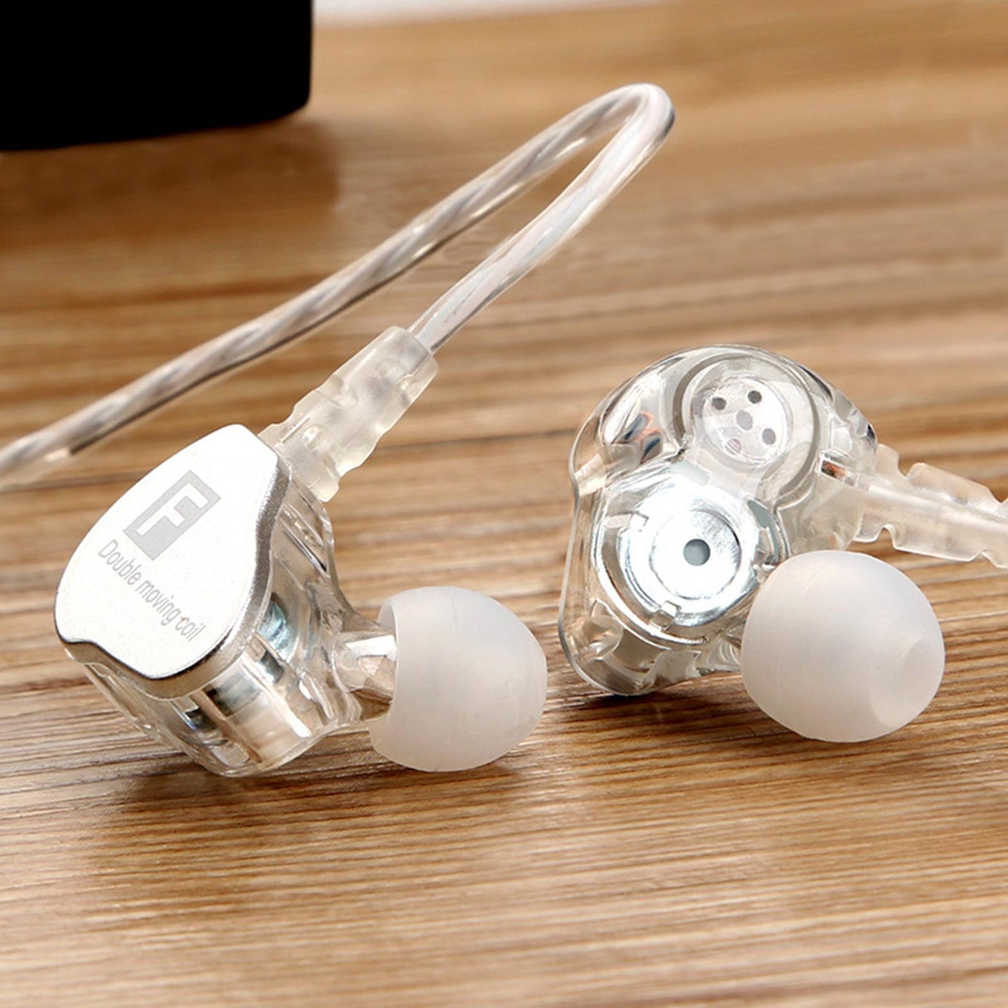 Earphones Headphones Wired in-Ear Earbuds Hi-fi Headset Stereo White