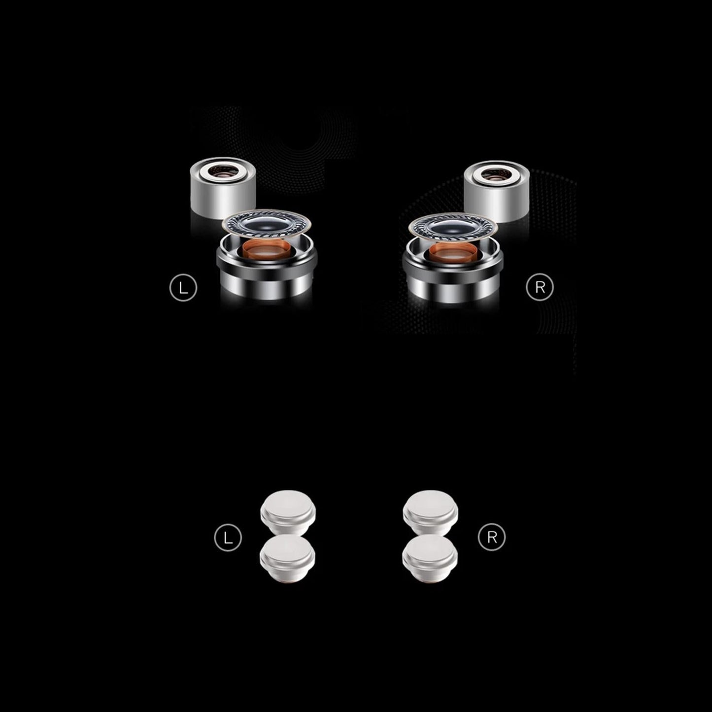 Earphones Headphones Wired in-Ear Earbuds Hi-fi Headset Stereo White