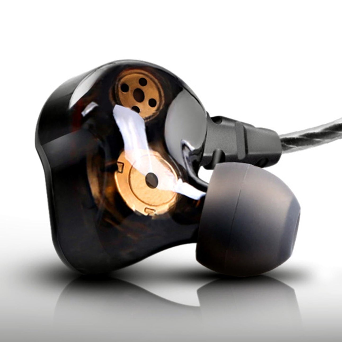 Earphones Headphones Wired in-Ear Earbuds Hi-fi Headset Stereo White