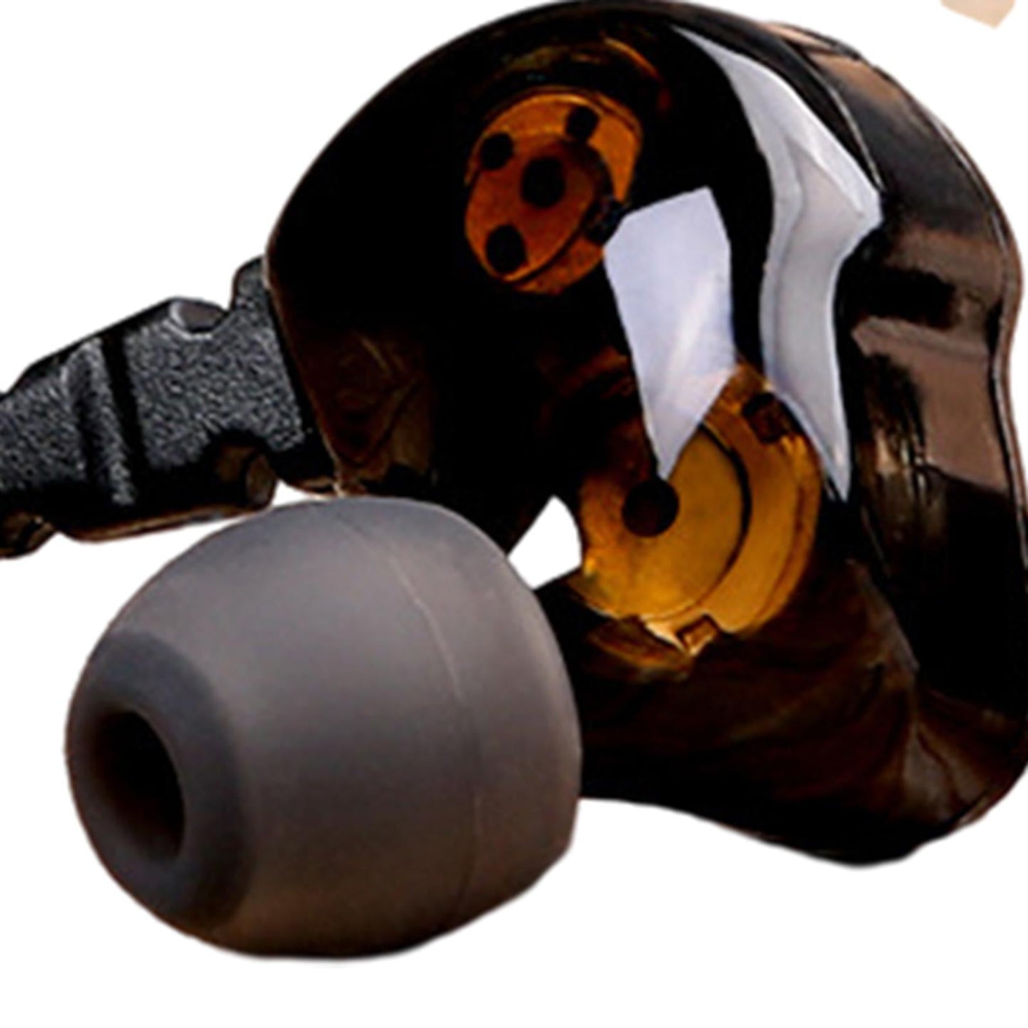 Earphones Headphones Wired in-Ear Earbuds Hi-fi Headset Stereo Black