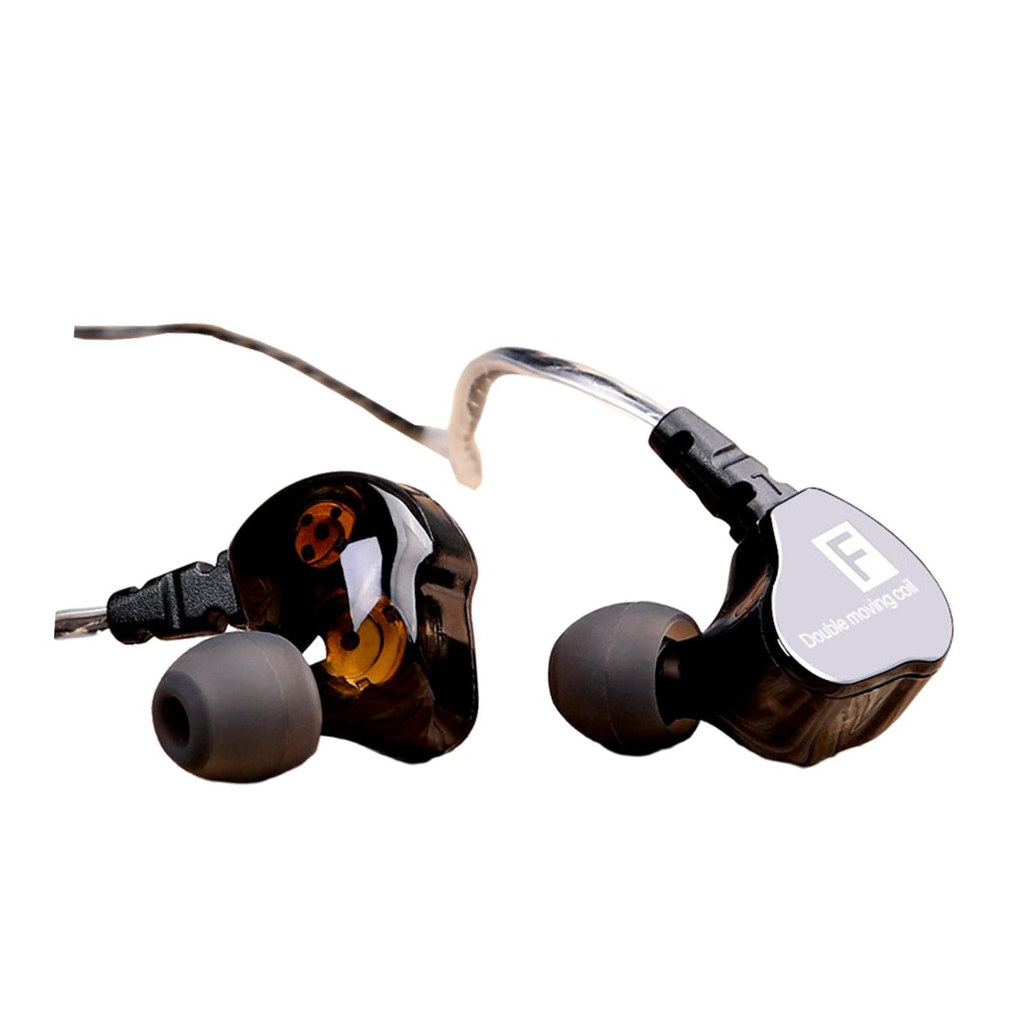 Earphones Headphones Wired in-Ear Earbuds Hi-fi Headset Stereo Black
