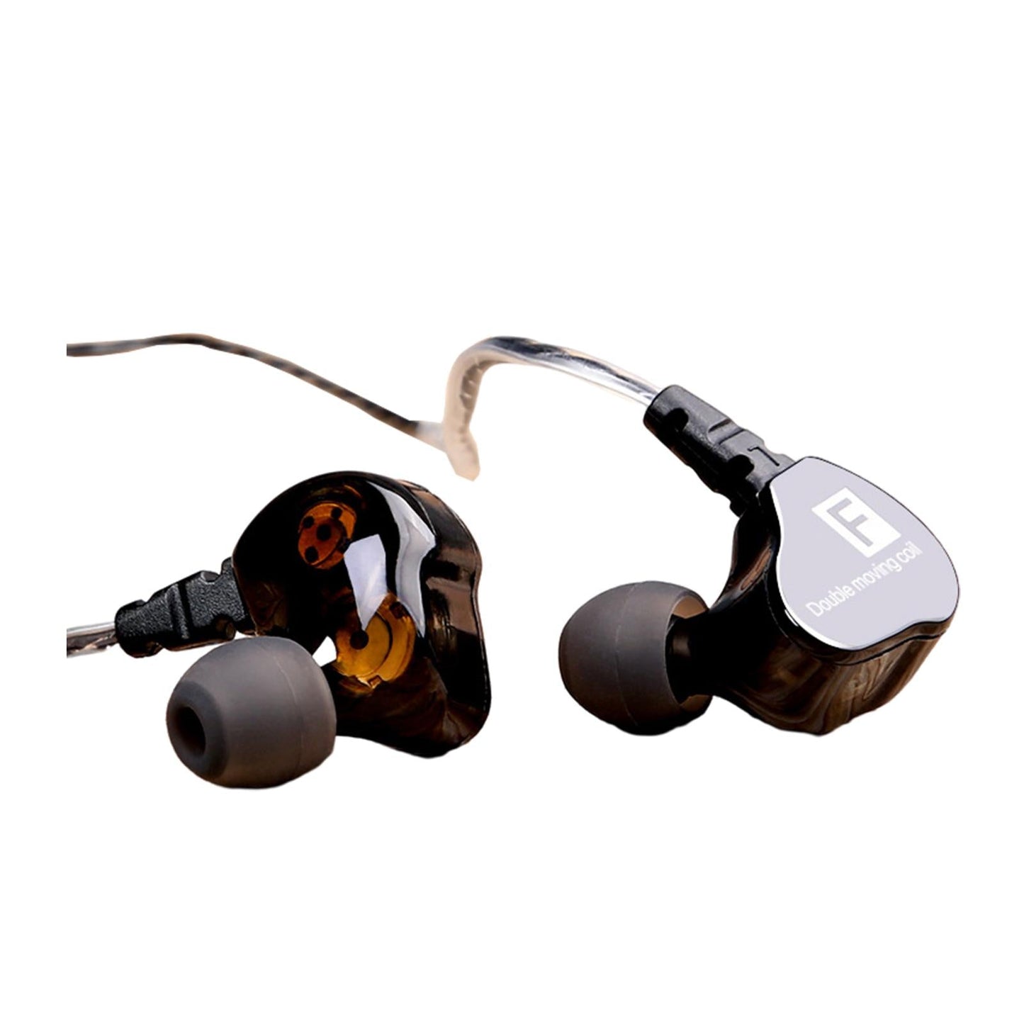 Earphones Headphones Wired in-Ear Earbuds Hi-fi Headset Stereo Black