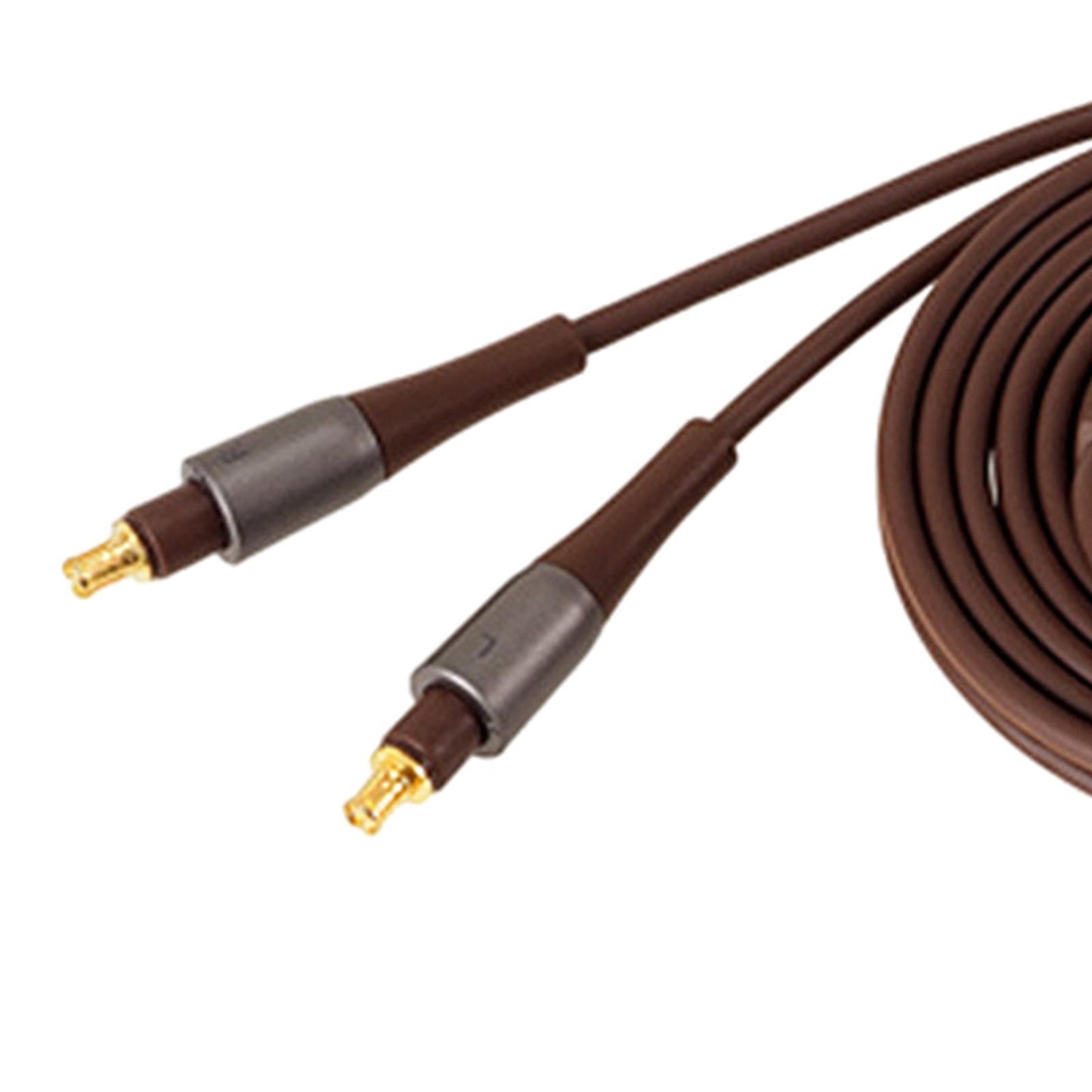 3.5mm/4.4mm Earphone Cable HiFi Headset Wire for ATH-ESW950 Brown 3.5mm