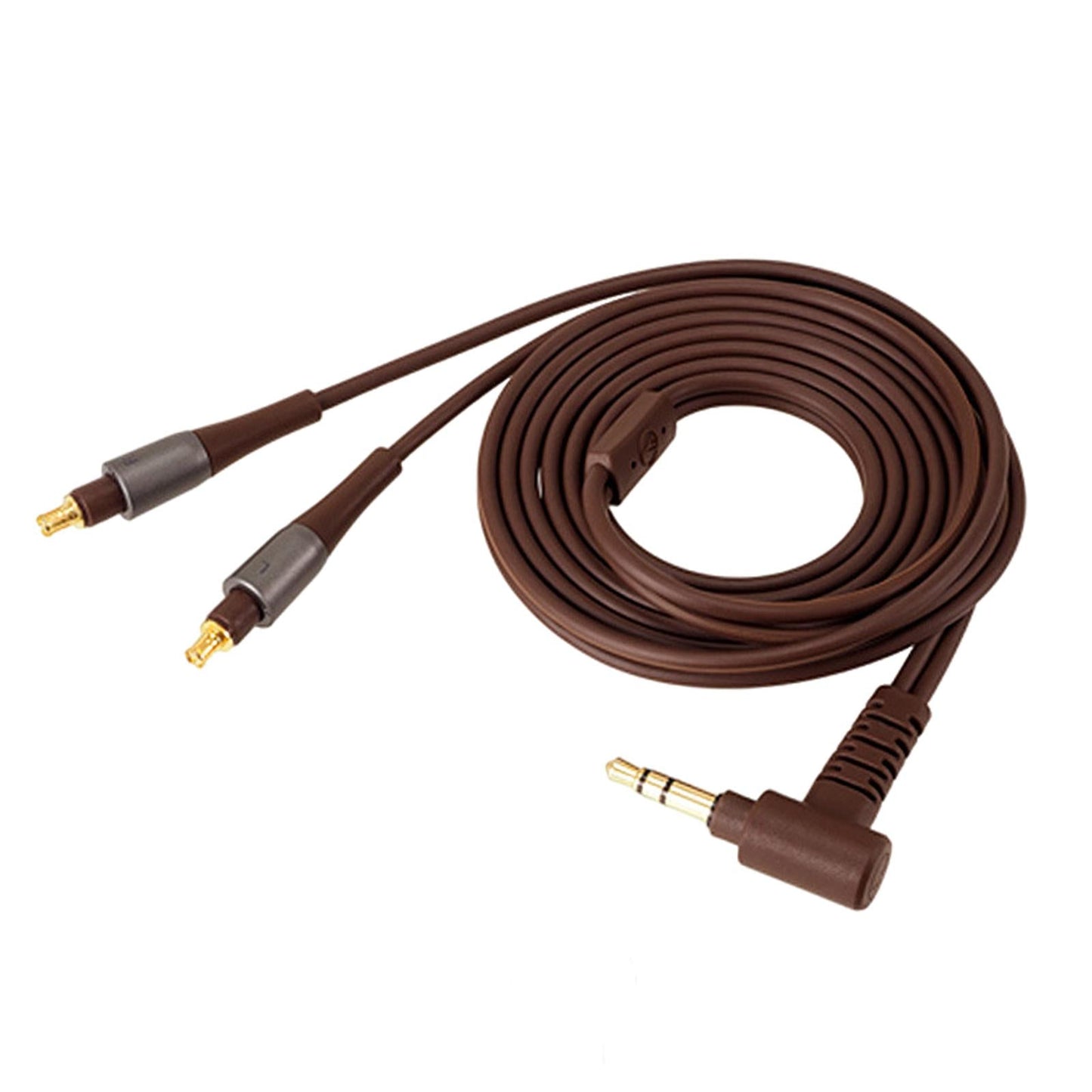 3.5mm/4.4mm Earphone Cable HiFi Headset Wire for ATH-ESW950 Brown 3.5mm