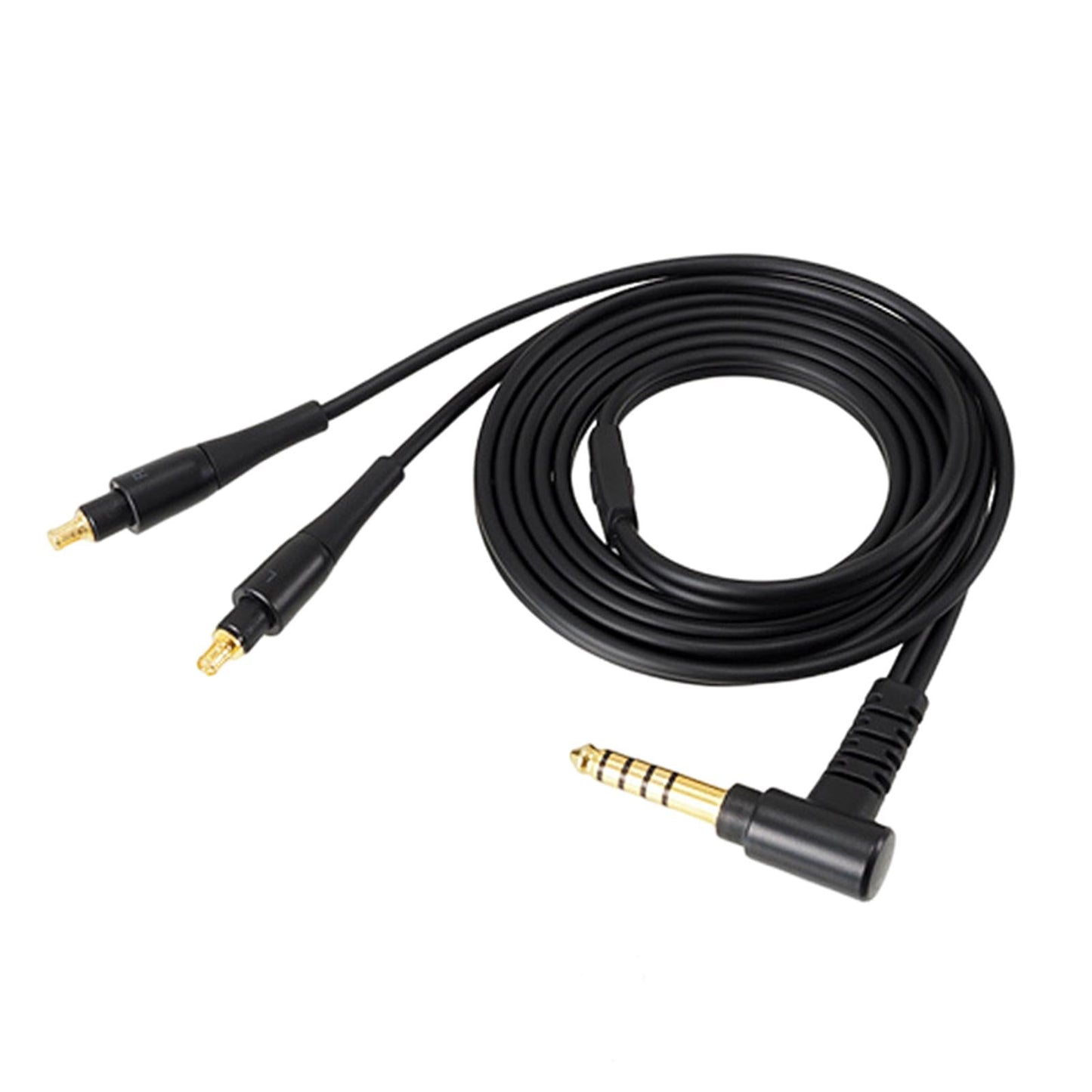 3.5mm/4.4mm Earphone Cable HiFi Headset Wire for ATH-ESW950 Black 3.5mm