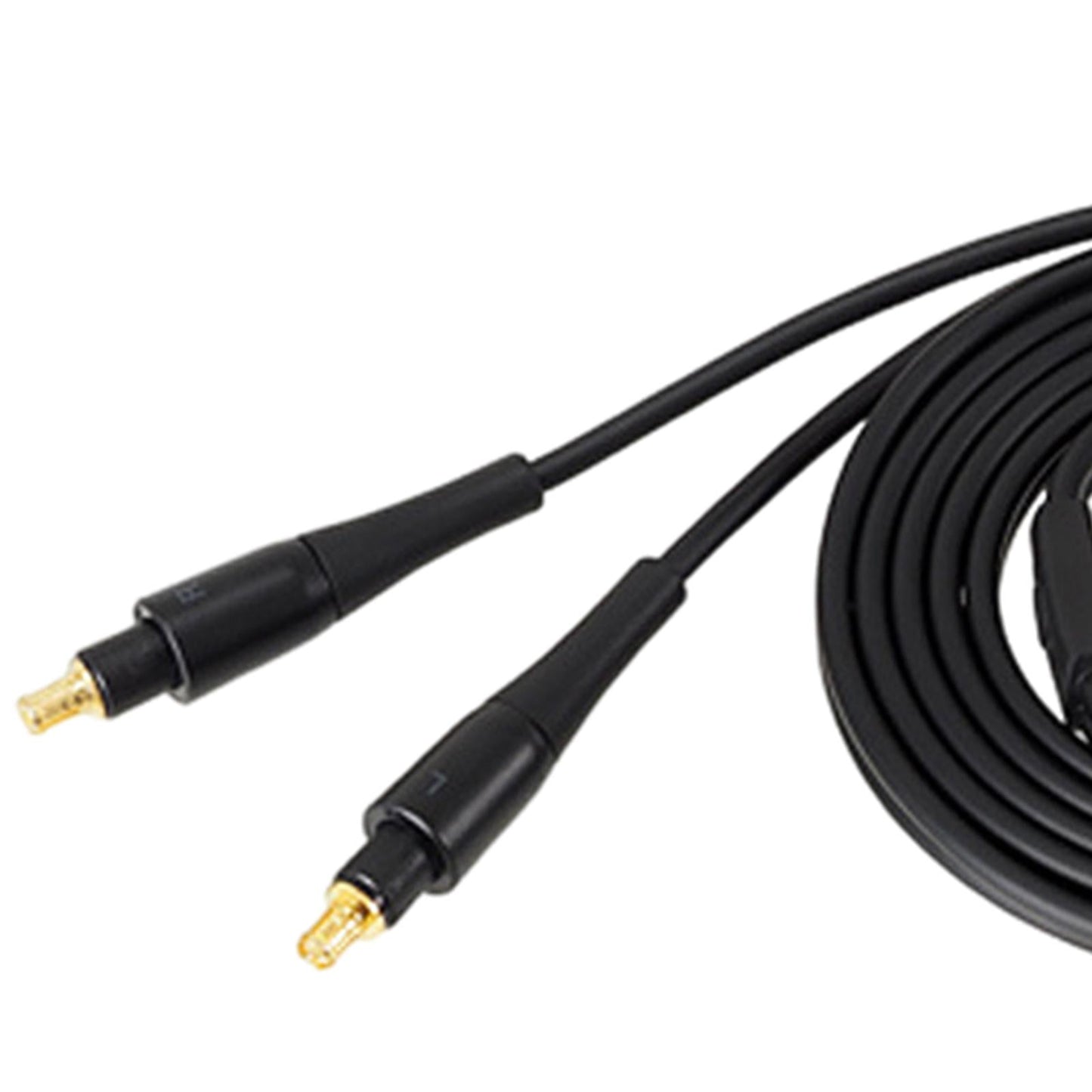 3.5mm/4.4mm Earphone Cable HiFi Headset Wire for ATH-ESW950 Black 3.5mm