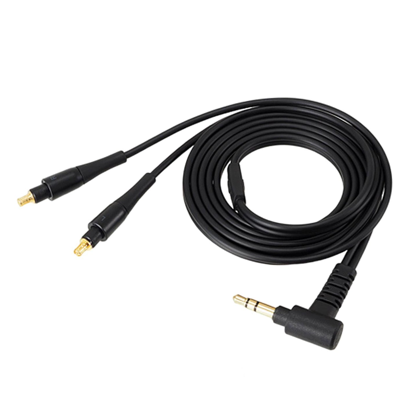 3.5mm/4.4mm Earphone Cable HiFi Headset Wire for ATH-ESW950 Black 4.4mm