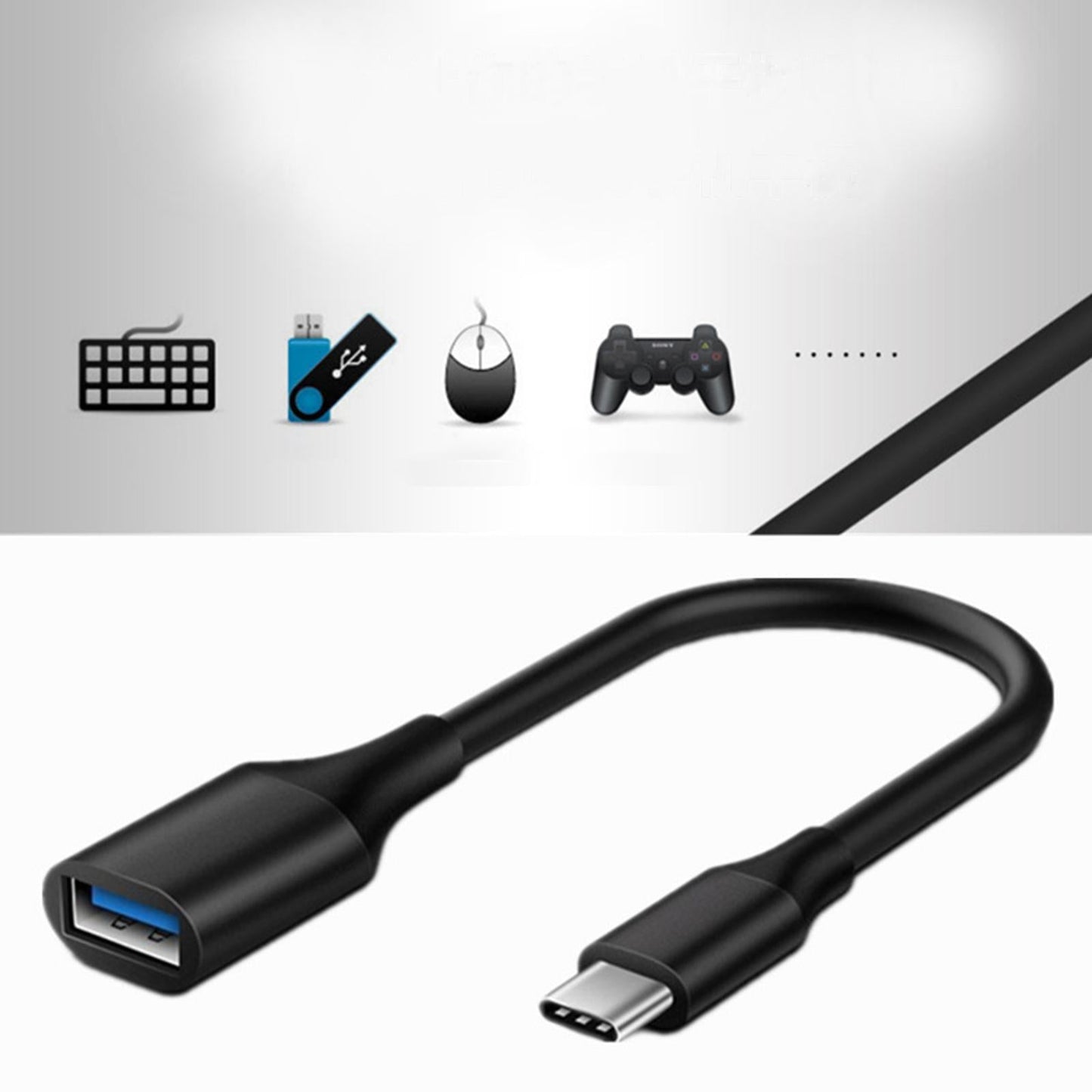 Adapter Cable 20cm Compatible Sync 3A USB3.0 for Martphone for Mac OS for XP